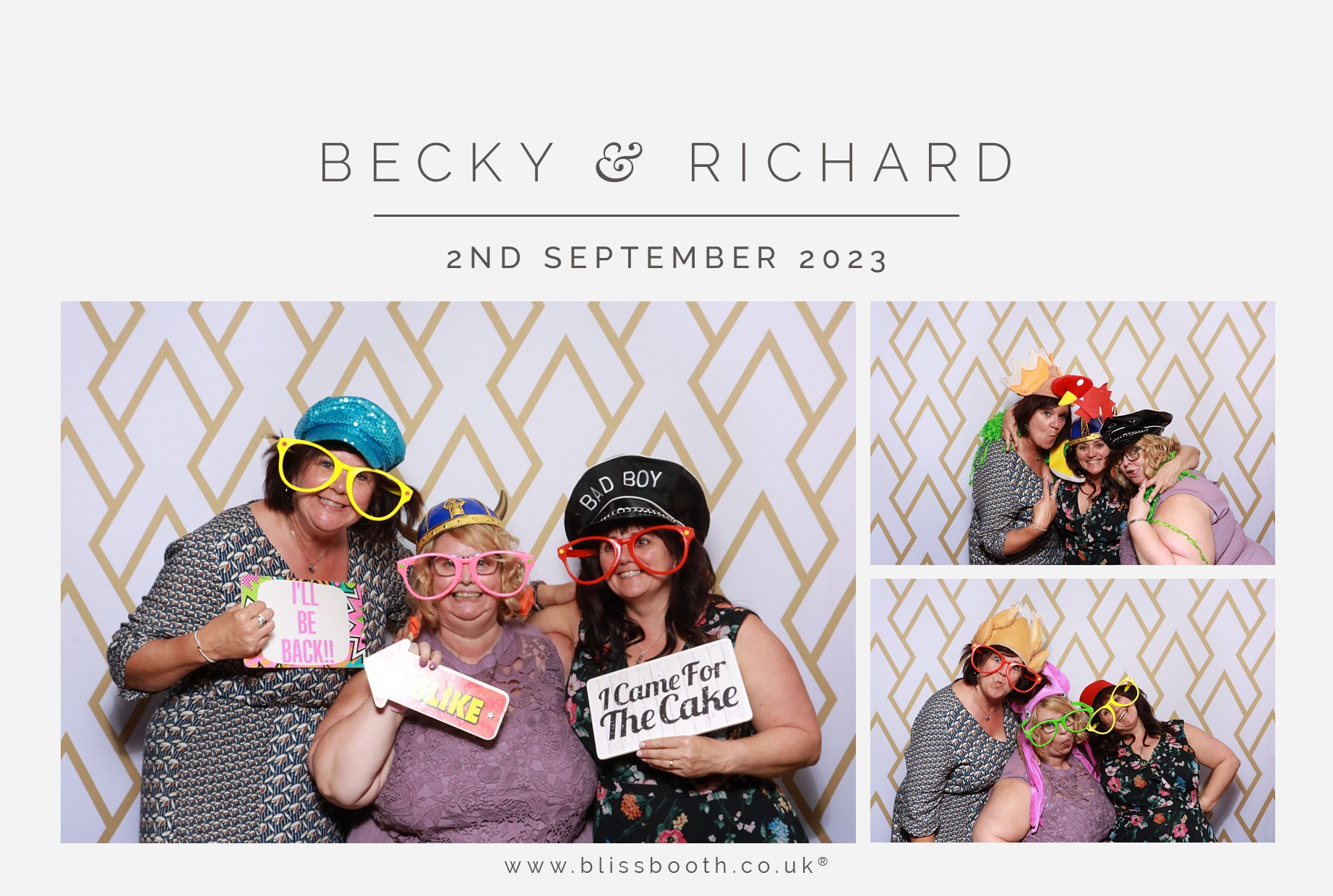 Becky and Richard | View more photos from the event at gallery.blissbooth.co.uk/u/BlissBooth/Becky-and-Richard