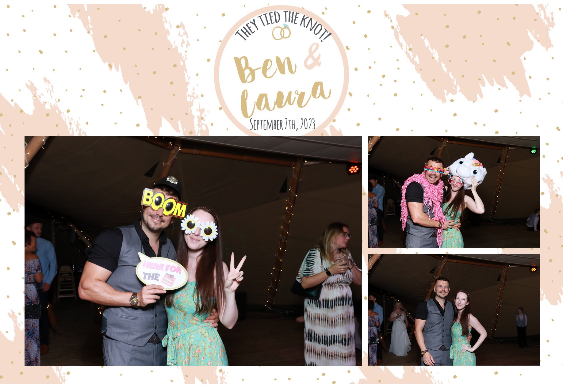 Ben and Laura | View more photos from the event at gallery.blissbooth.co.uk/u/BlissBooth/Ben-and-Laura