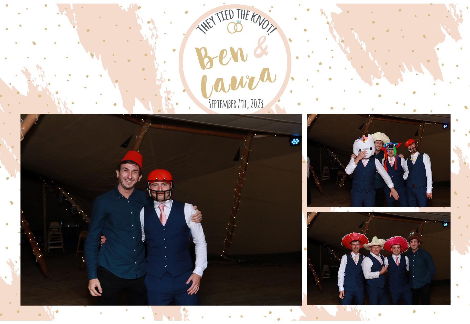 Ben and Laura | View more photos from the event at gallery.blissbooth.co.uk/u/BlissBooth/Ben-and-Laura