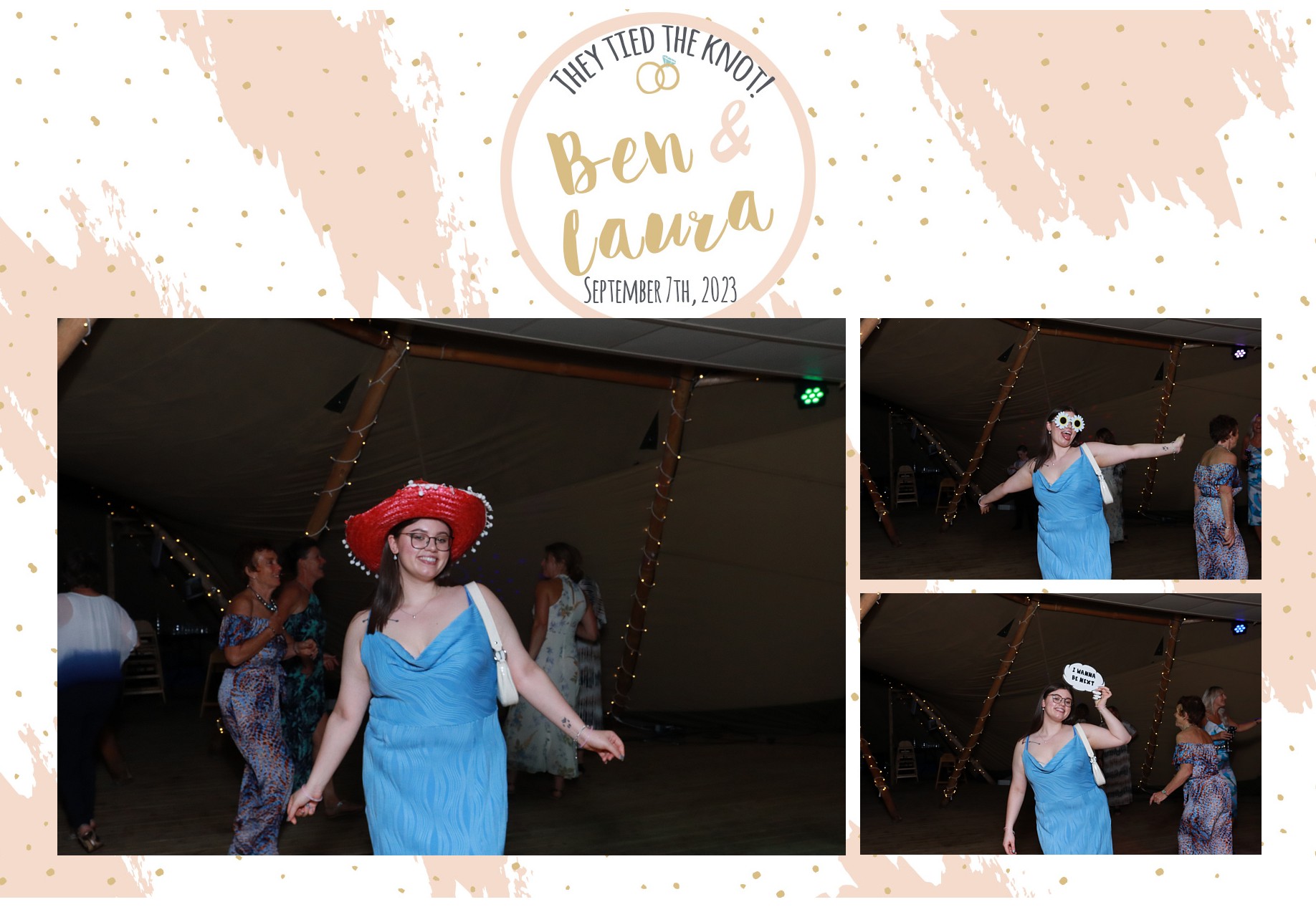 Ben and Laura | View more photos from the event at gallery.blissbooth.co.uk/u/BlissBooth/Ben-and-Laura