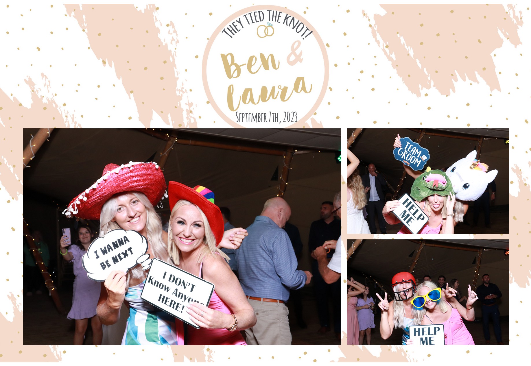 Ben and Laura | View more photos from the event at gallery.blissbooth.co.uk/u/BlissBooth/Ben-and-Laura