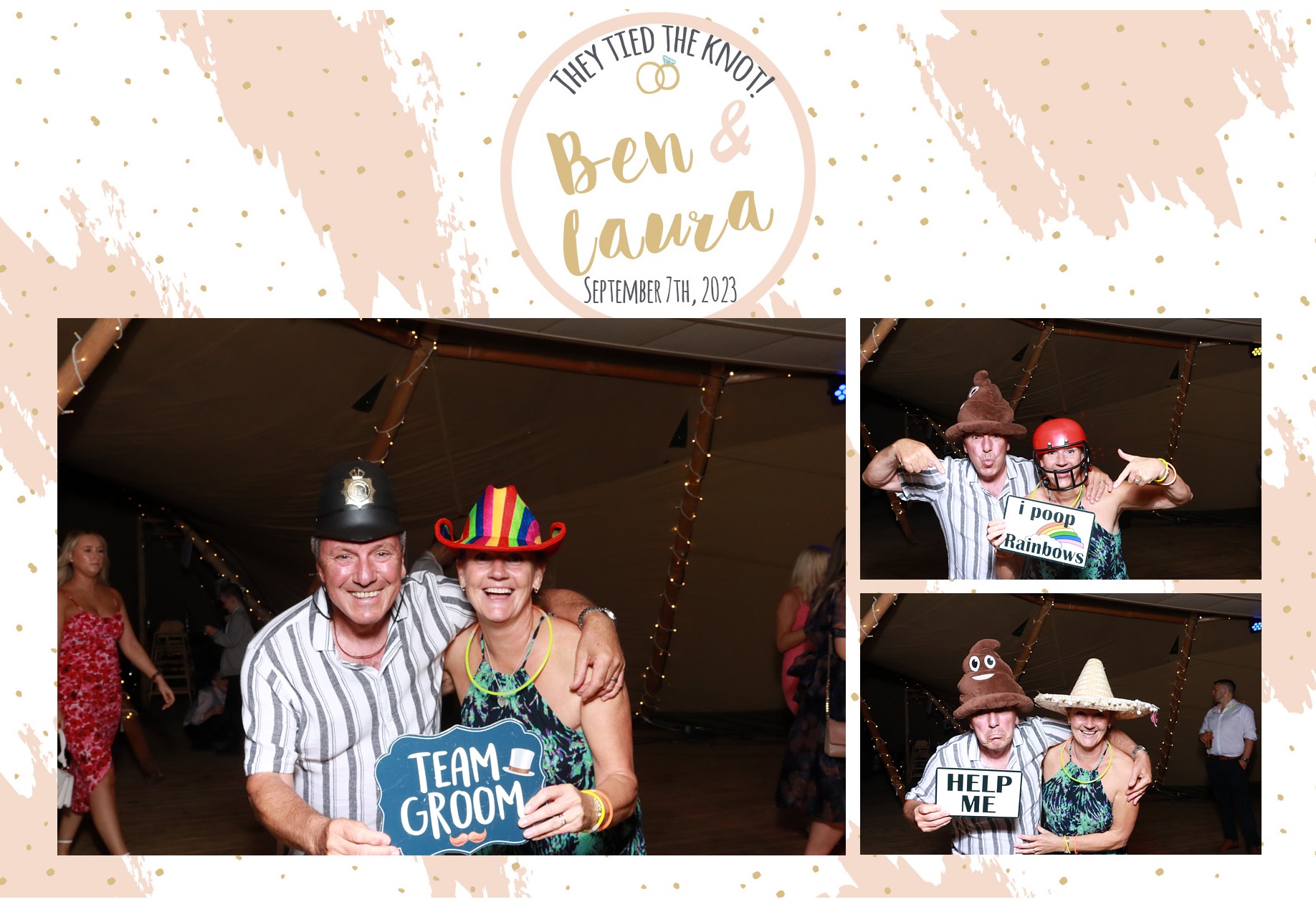 Ben and Laura | View more photos from the event at gallery.blissbooth.co.uk/u/BlissBooth/Ben-and-Laura