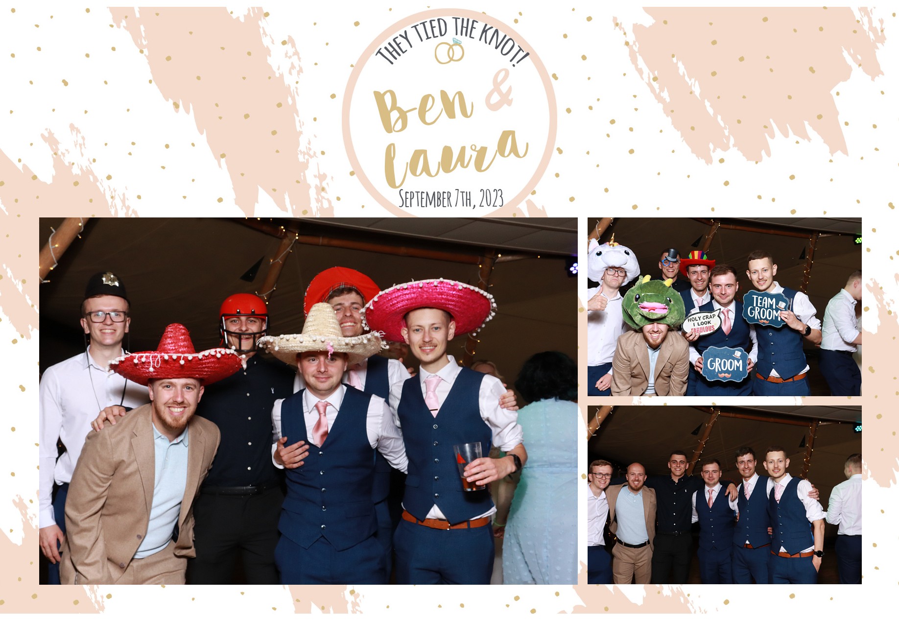 Ben and Laura | View more photos from the event at gallery.blissbooth.co.uk/u/BlissBooth/Ben-and-Laura