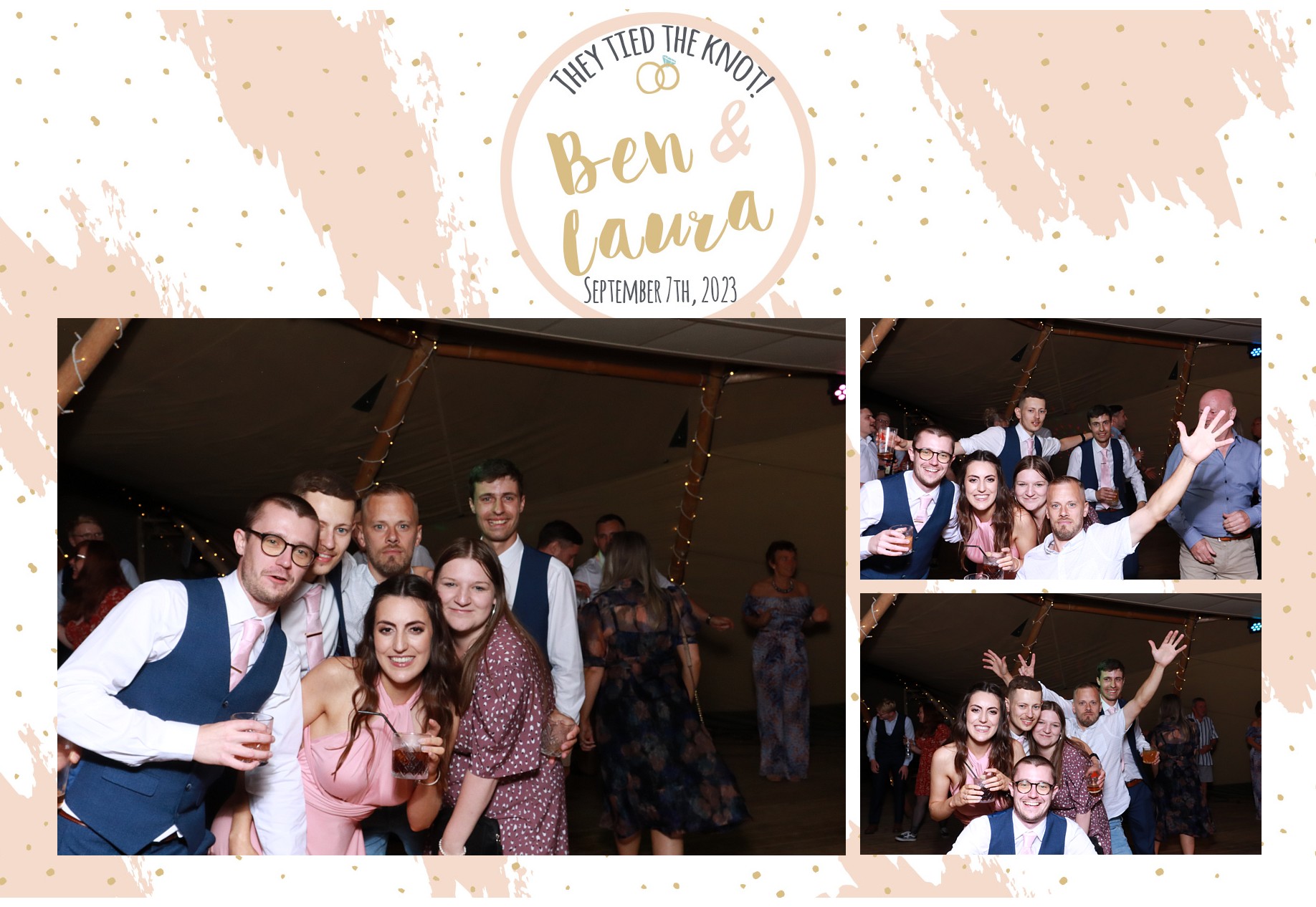 Ben and Laura | View more photos from the event at gallery.blissbooth.co.uk/u/BlissBooth/Ben-and-Laura