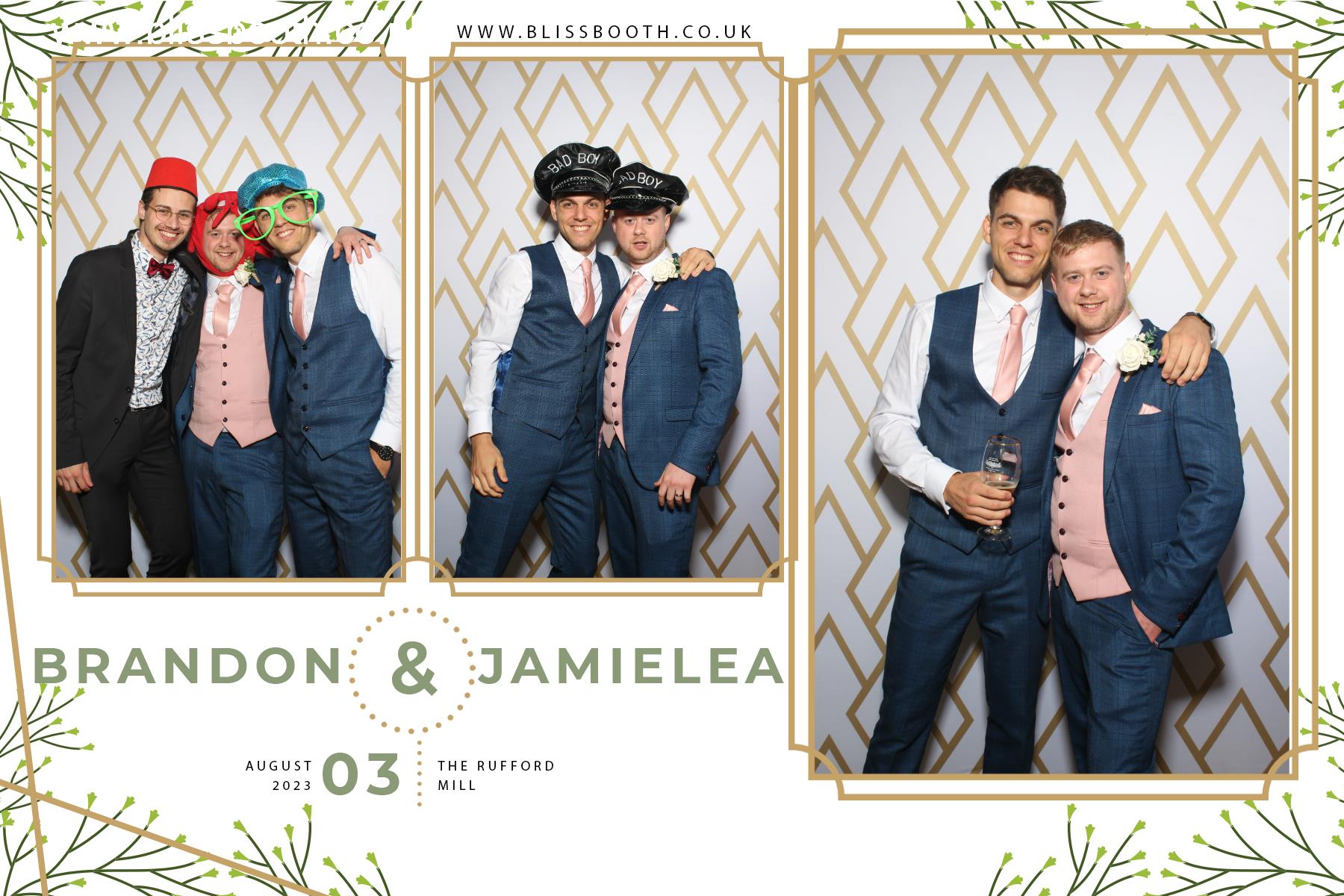Brandon and Jamielea | View more photos from the event at gallery.blissbooth.co.uk/u/BlissBooth/Brandon-and-Jamielea