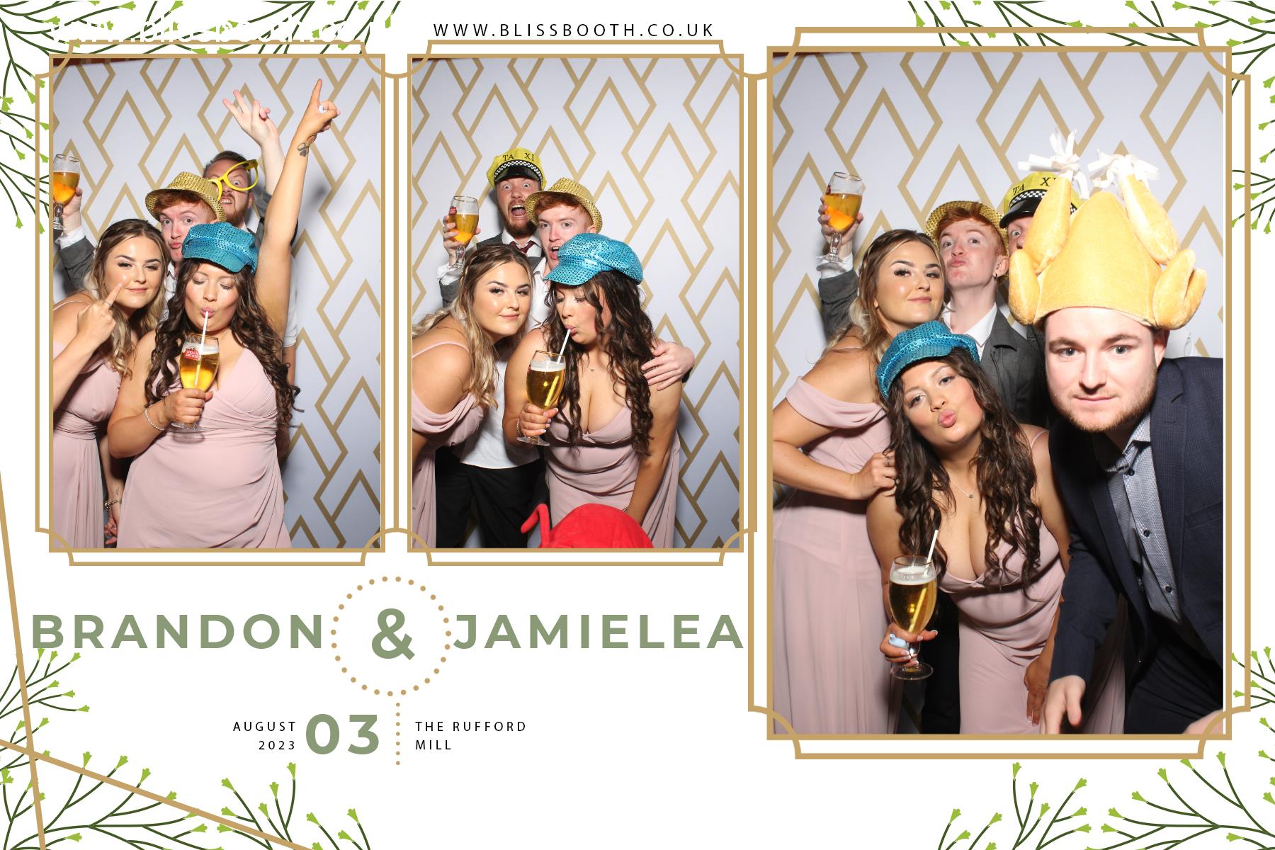 Brandon and Jamielea | View more photos from the event at gallery.blissbooth.co.uk/u/BlissBooth/Brandon-and-Jamielea
