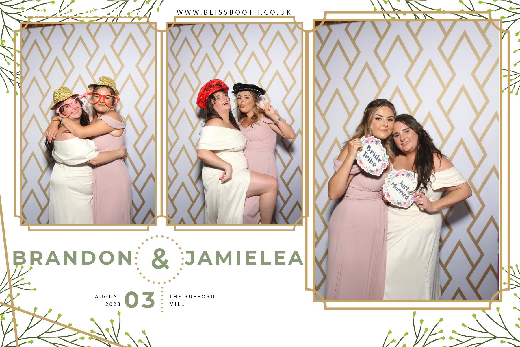 Brandon and Jamielea | View more photos from the event at gallery.blissbooth.co.uk/u/BlissBooth/Brandon-and-Jamielea