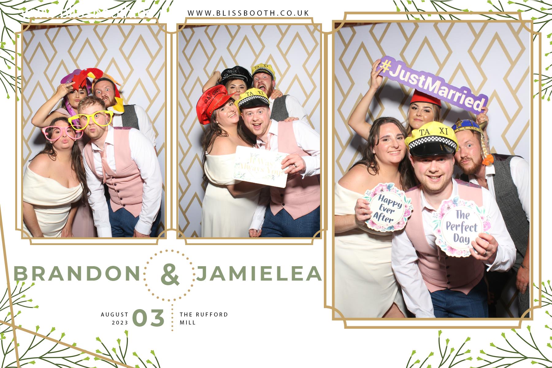 Brandon and Jamielea | View more photos from the event at gallery.blissbooth.co.uk/u/BlissBooth/Brandon-and-Jamielea