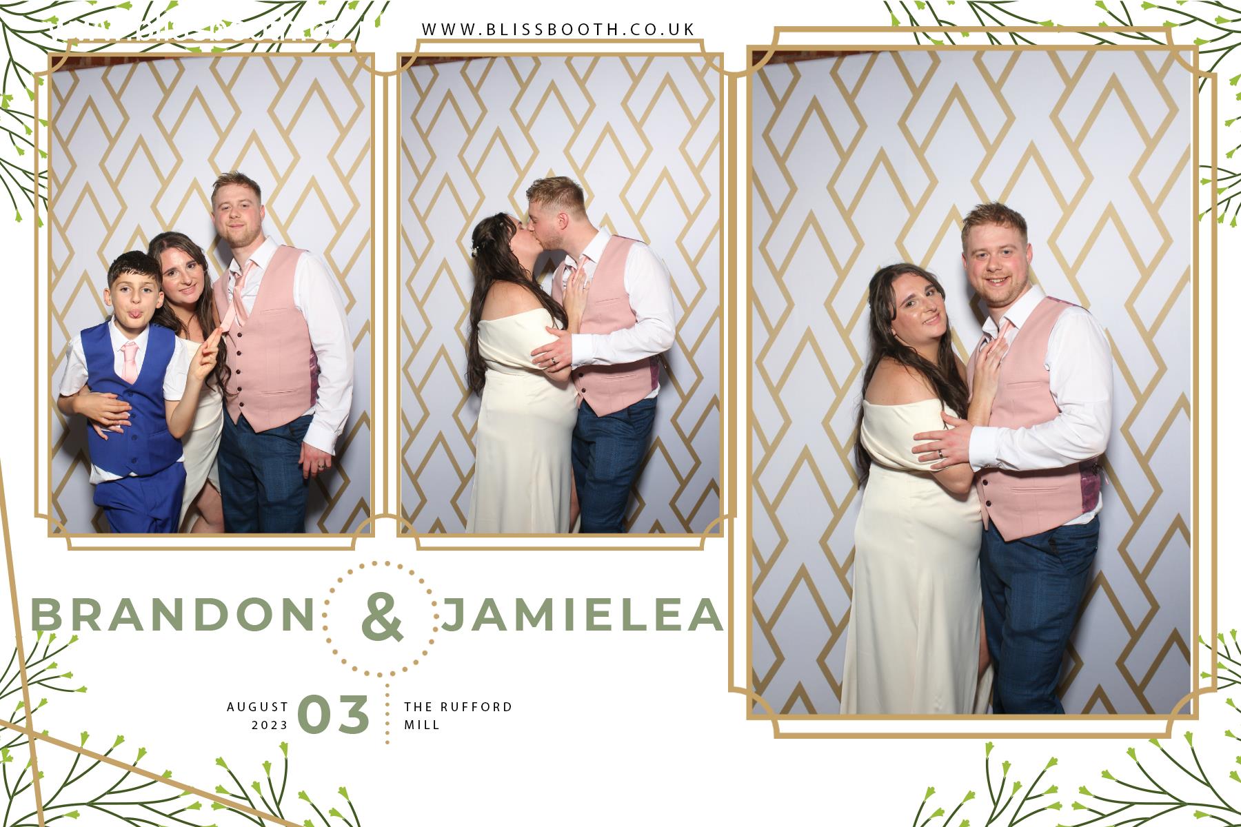 Brandon and Jamielea | View more photos from the event at gallery.blissbooth.co.uk/u/BlissBooth/Brandon-and-Jamielea