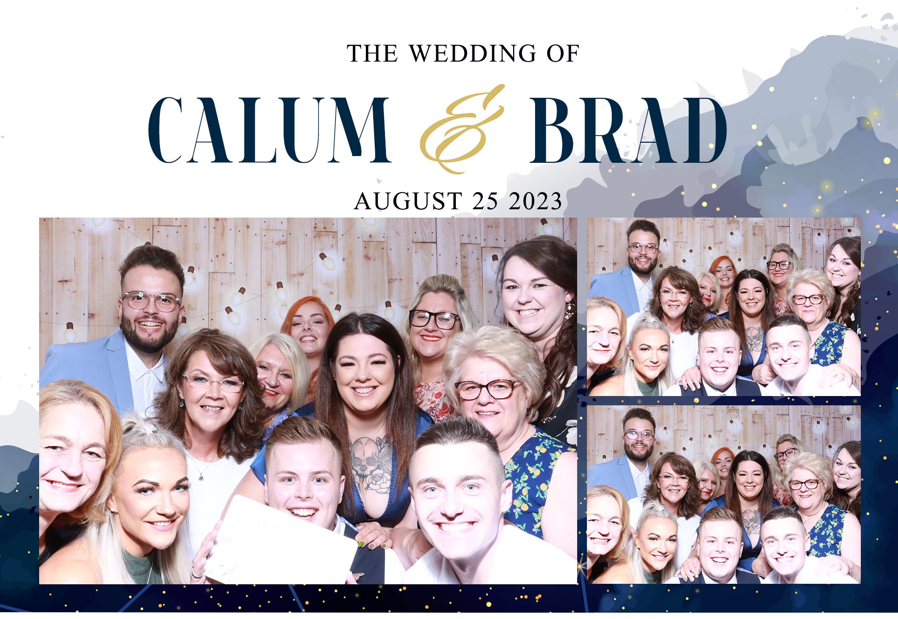 Calum and Brad | View more photos from the event at gallery.blissbooth.co.uk/u/BlissBooth/Calum-and-Brad