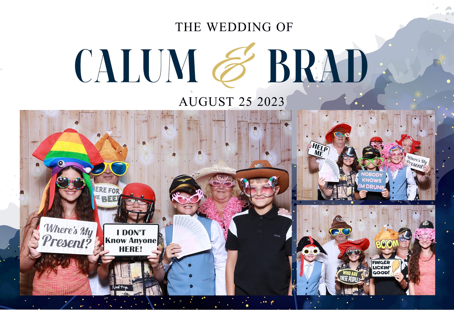 Calum and Brad | View more photos from the event at gallery.blissbooth.co.uk/u/BlissBooth/Calum-and-Brad
