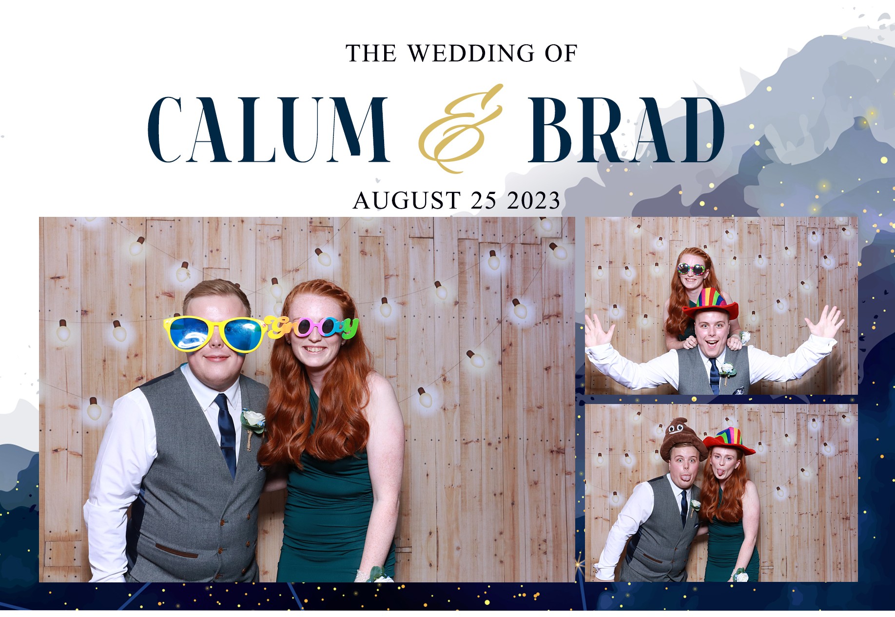 Calum and Brad | View more photos from the event at gallery.blissbooth.co.uk/u/BlissBooth/Calum-and-Brad