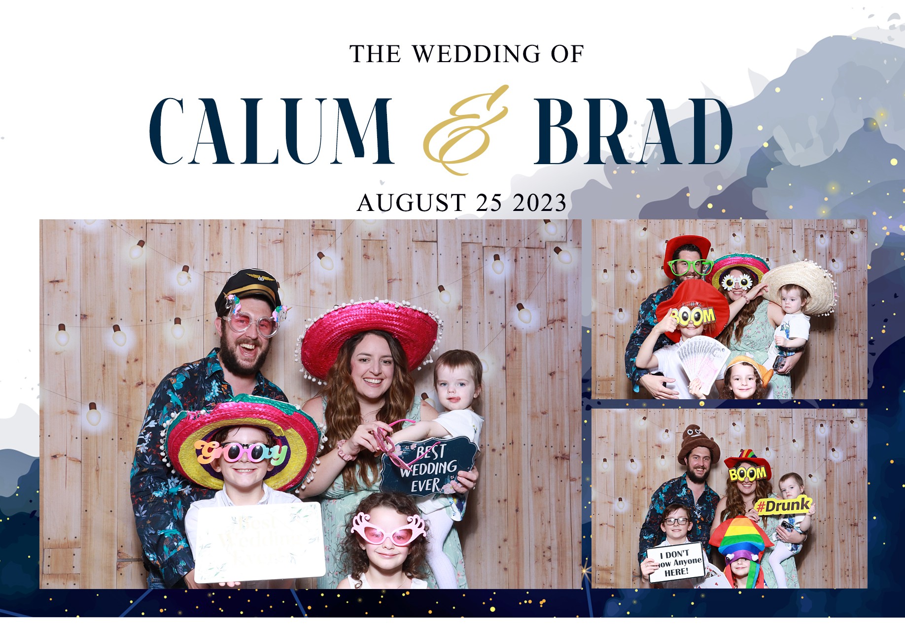 Calum and Brad | View more photos from the event at gallery.blissbooth.co.uk/u/BlissBooth/Calum-and-Brad