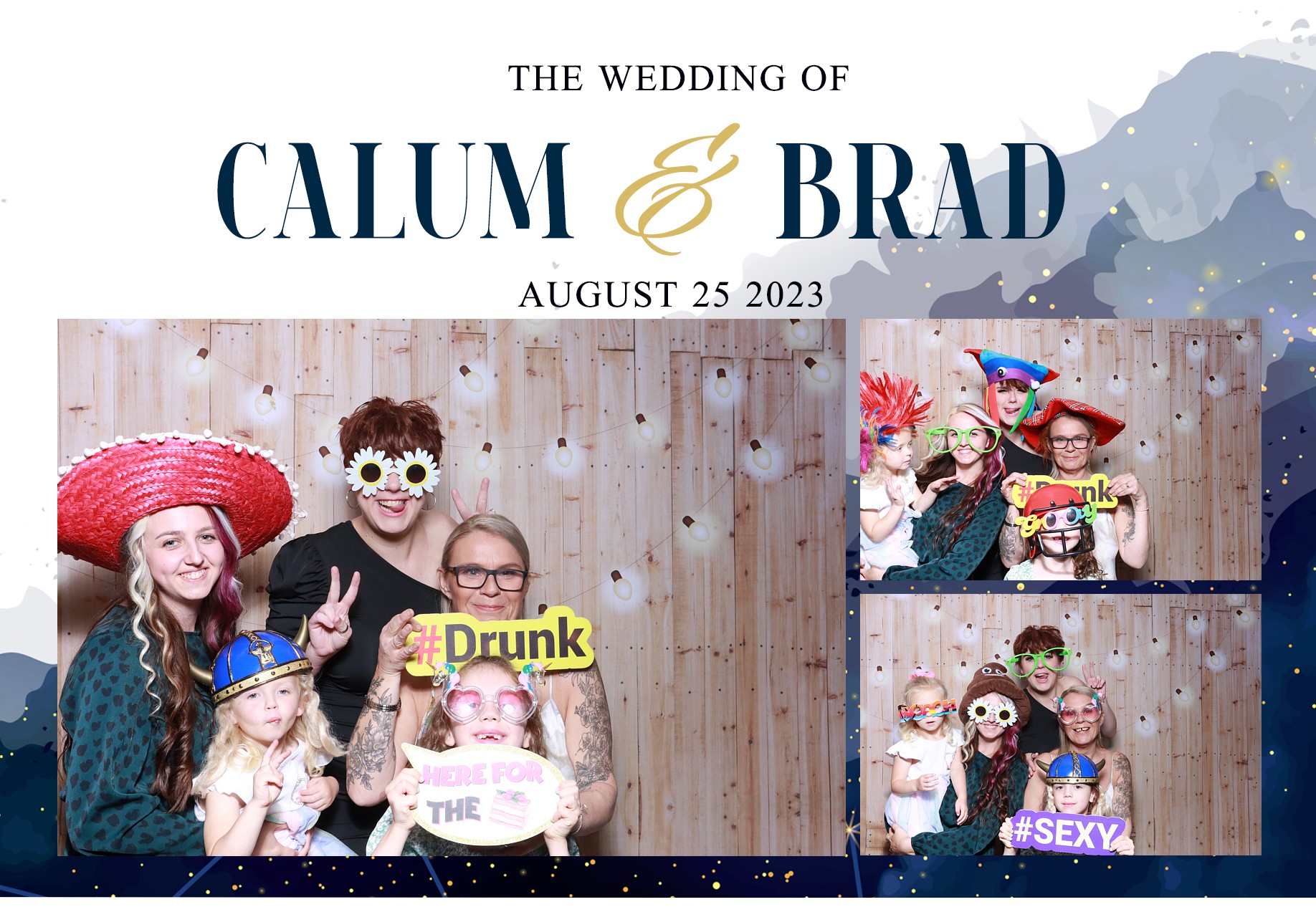 Calum and Brad | View more photos from the event at gallery.blissbooth.co.uk/u/BlissBooth/Calum-and-Brad