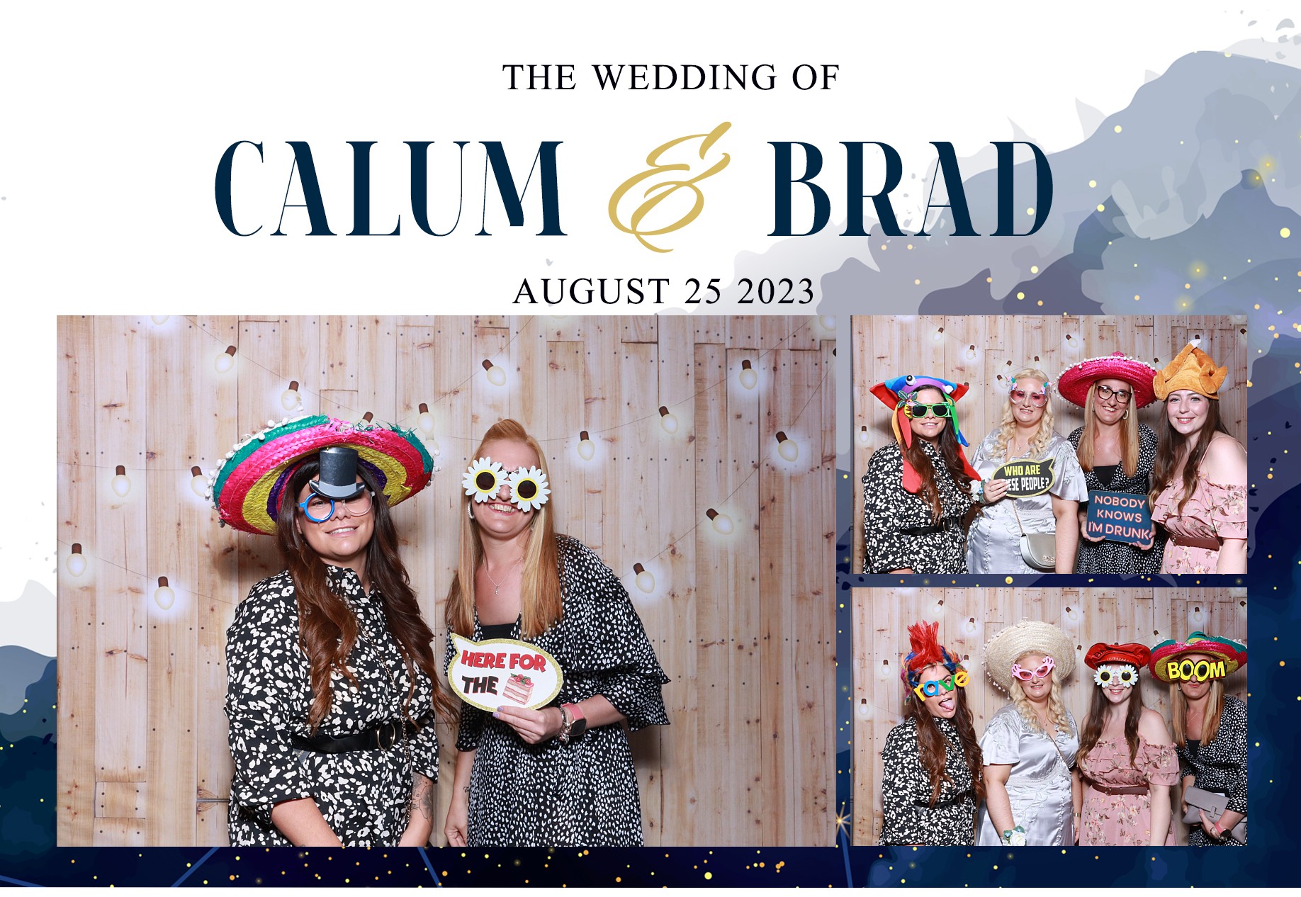 Calum and Brad | View more photos from the event at gallery.blissbooth.co.uk/u/BlissBooth/Calum-and-Brad
