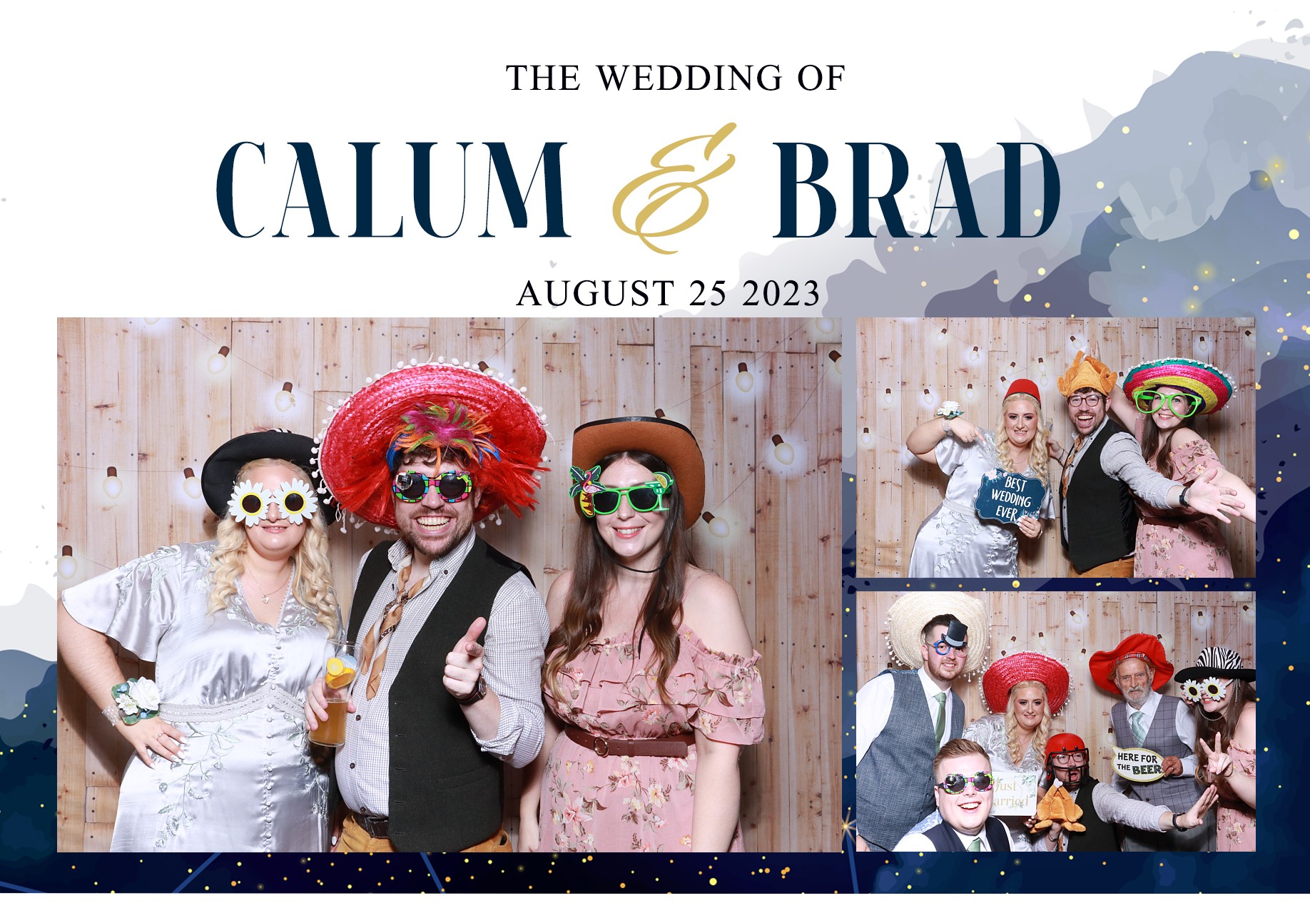 Calum and Brad | View more photos from the event at gallery.blissbooth.co.uk/u/BlissBooth/Calum-and-Brad