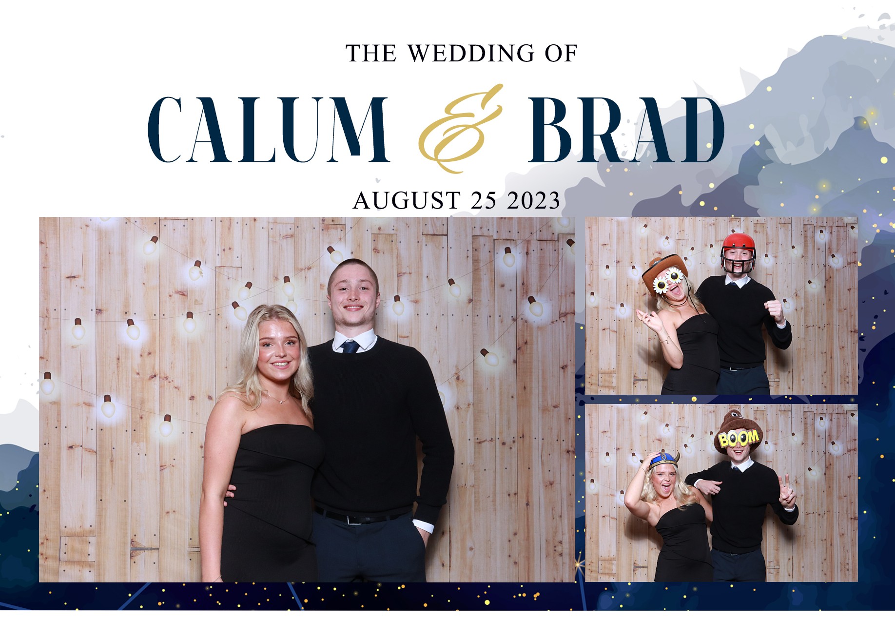 Calum and Brad | View more photos from the event at gallery.blissbooth.co.uk/u/BlissBooth/Calum-and-Brad