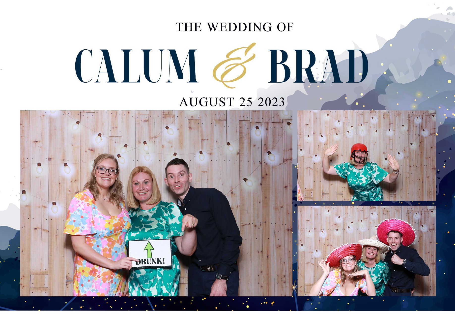 Calum and Brad | View more photos from the event at gallery.blissbooth.co.uk/u/BlissBooth/Calum-and-Brad