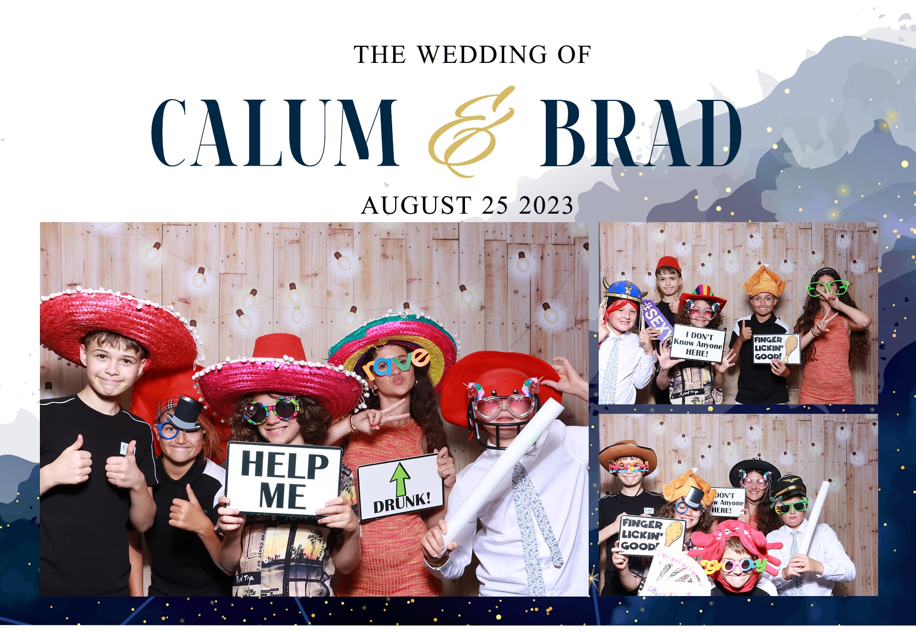 Calum and Brad | View more photos from the event at gallery.blissbooth.co.uk/u/BlissBooth/Calum-and-Brad
