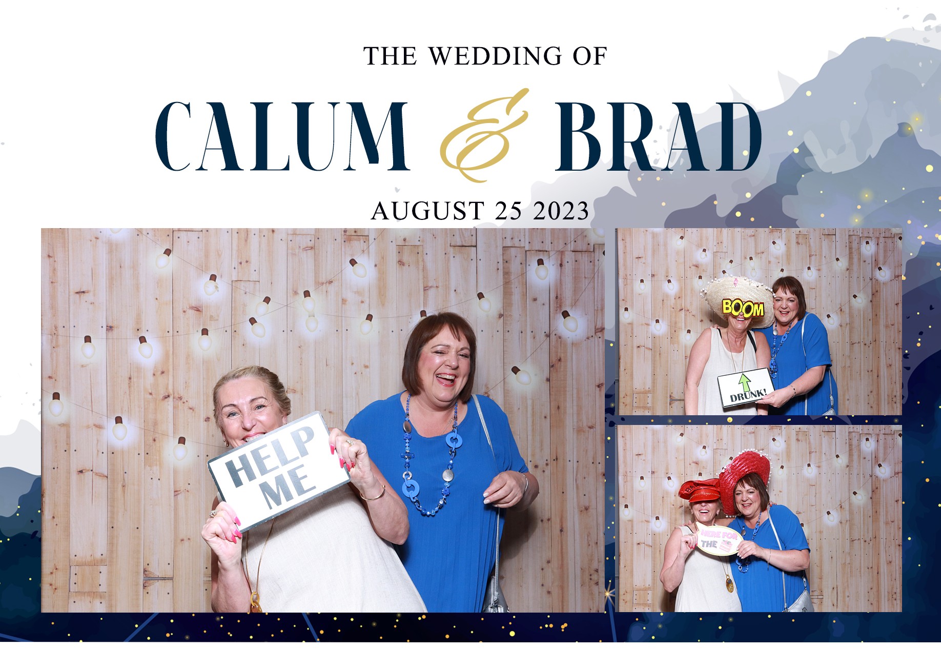 Calum and Brad | View more photos from the event at gallery.blissbooth.co.uk/u/BlissBooth/Calum-and-Brad