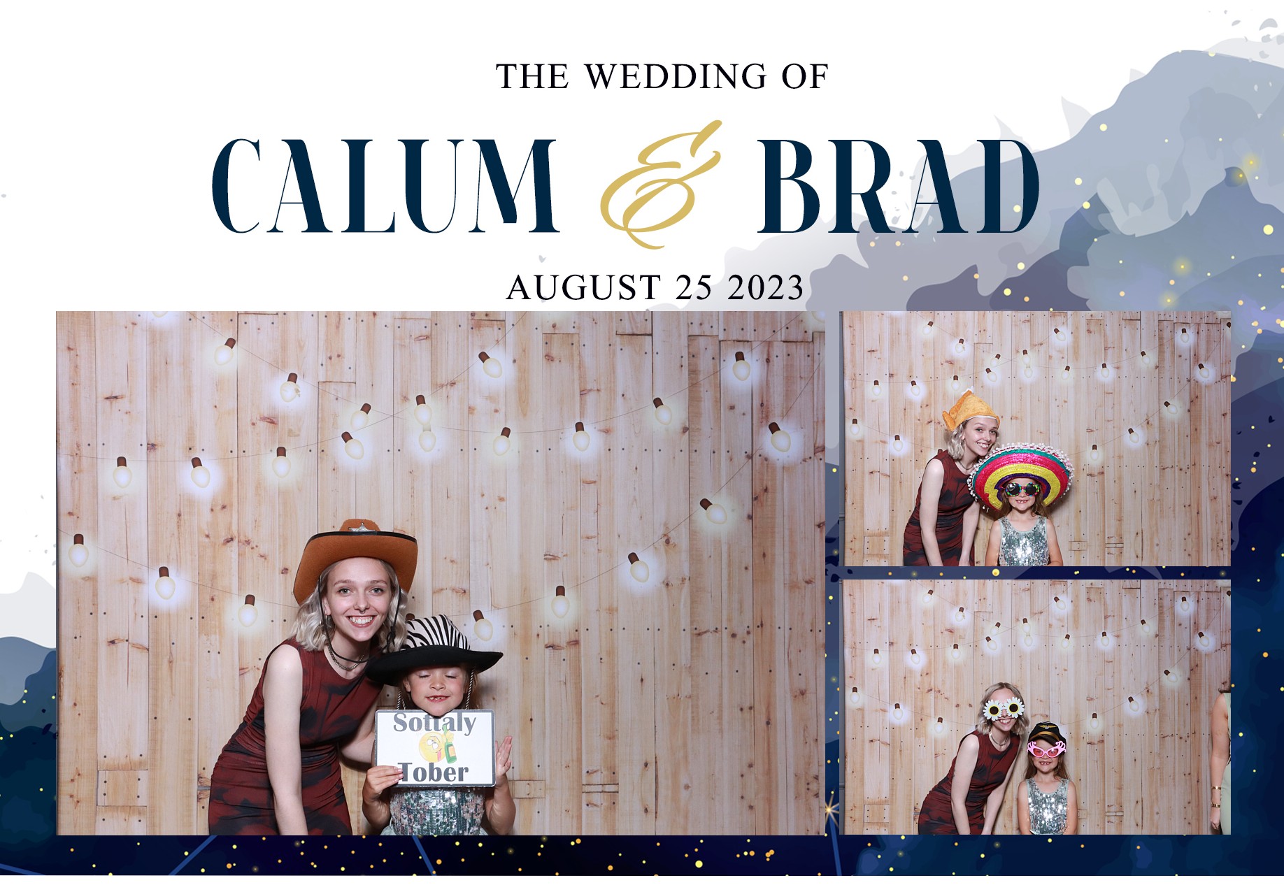 Calum and Brad | View more photos from the event at gallery.blissbooth.co.uk/u/BlissBooth/Calum-and-Brad