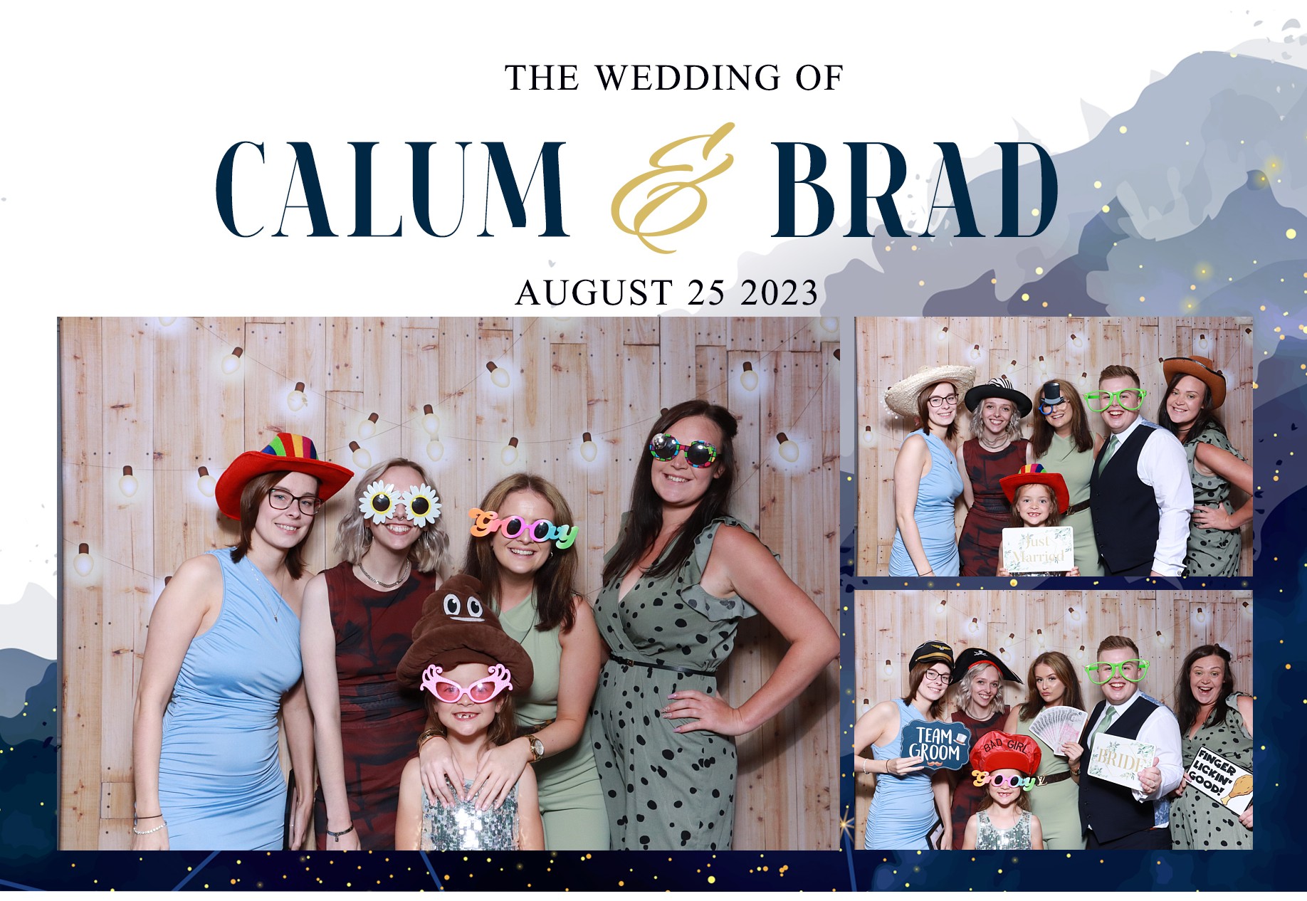 Calum and Brad | View more photos from the event at gallery.blissbooth.co.uk/u/BlissBooth/Calum-and-Brad