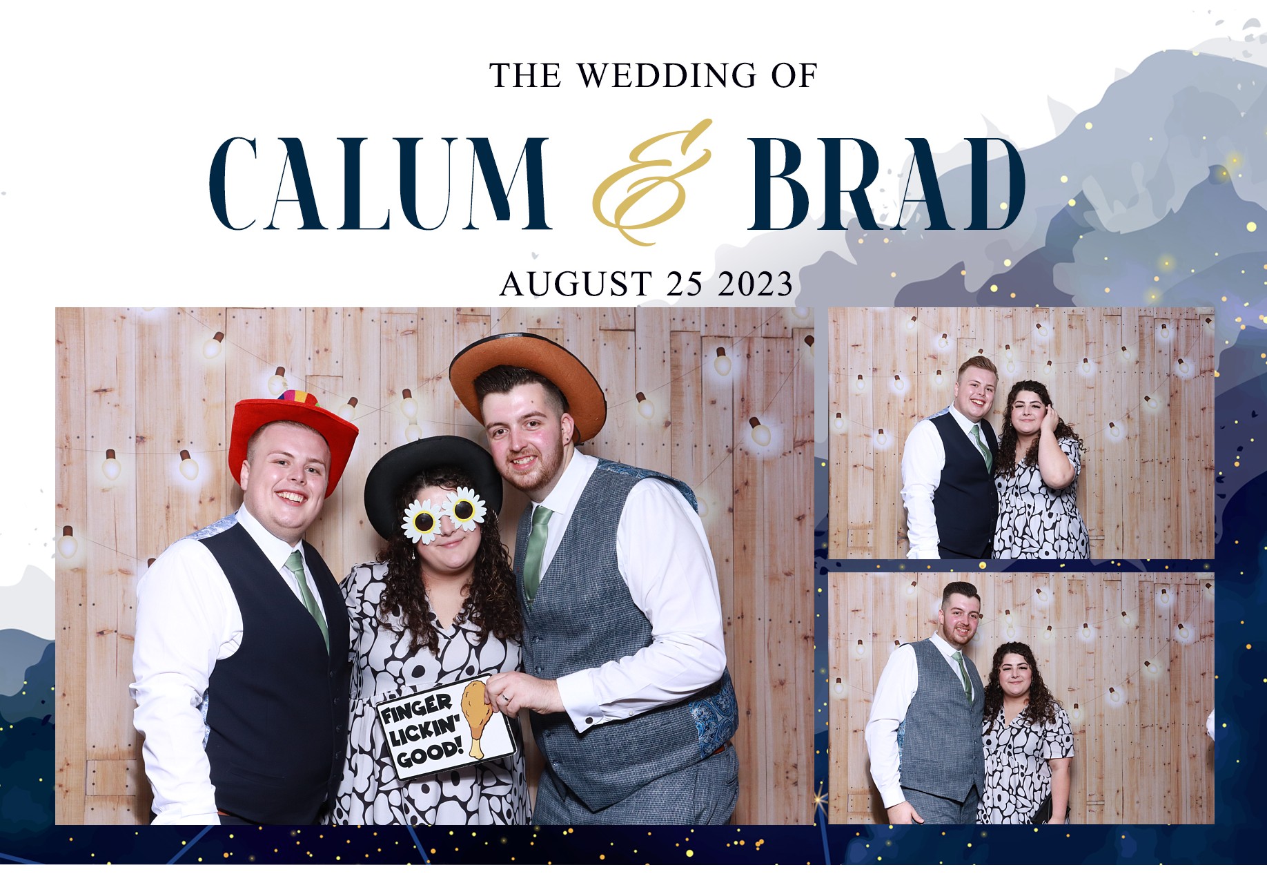 Calum and Brad | View more photos from the event at gallery.blissbooth.co.uk/u/BlissBooth/Calum-and-Brad