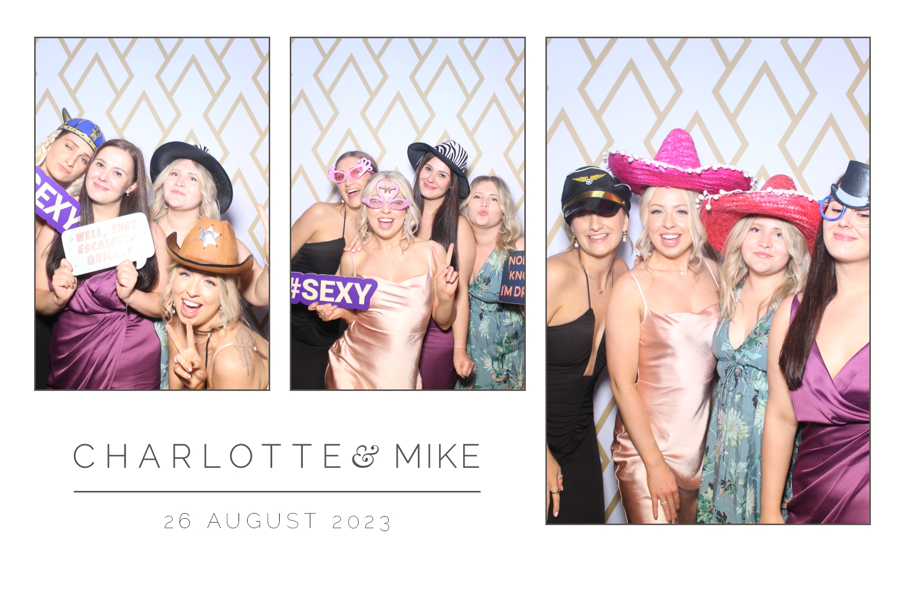 Charlotte and Mike | View more photos from the event at gallery.blissbooth.co.uk/u/BlissBooth/Charlotte-and-Mike