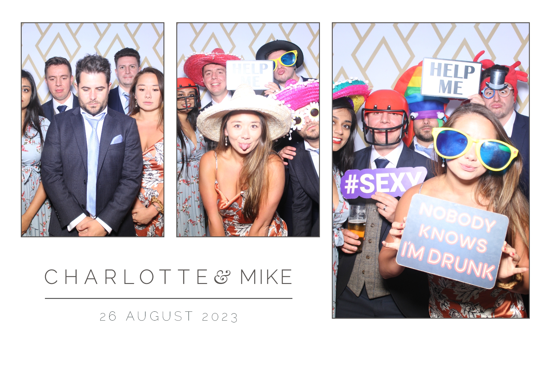 Charlotte and Mike | View more photos from the event at gallery.blissbooth.co.uk/u/BlissBooth/Charlotte-and-Mike