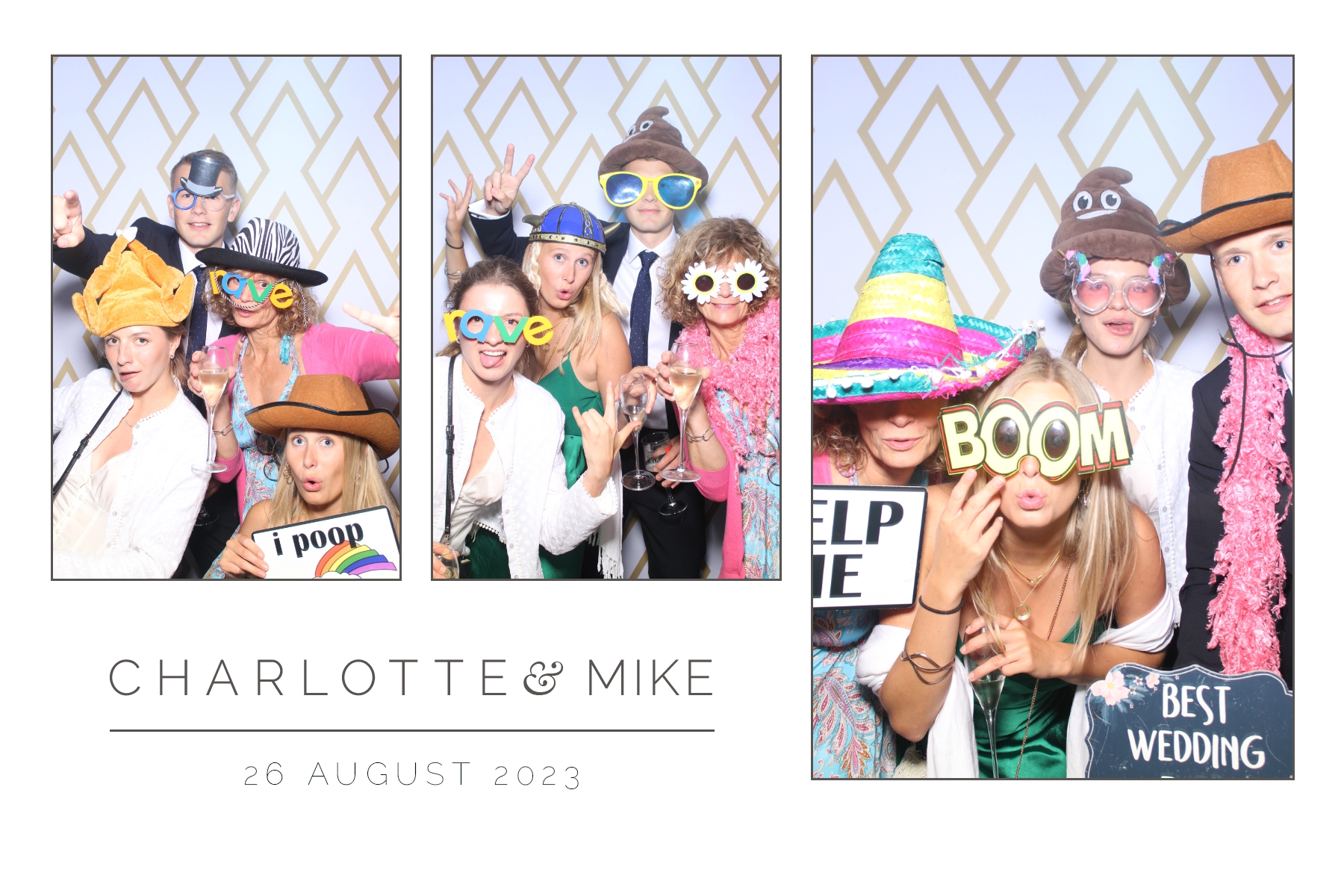 Charlotte and Mike | View more photos from the event at gallery.blissbooth.co.uk/u/BlissBooth/Charlotte-and-Mike