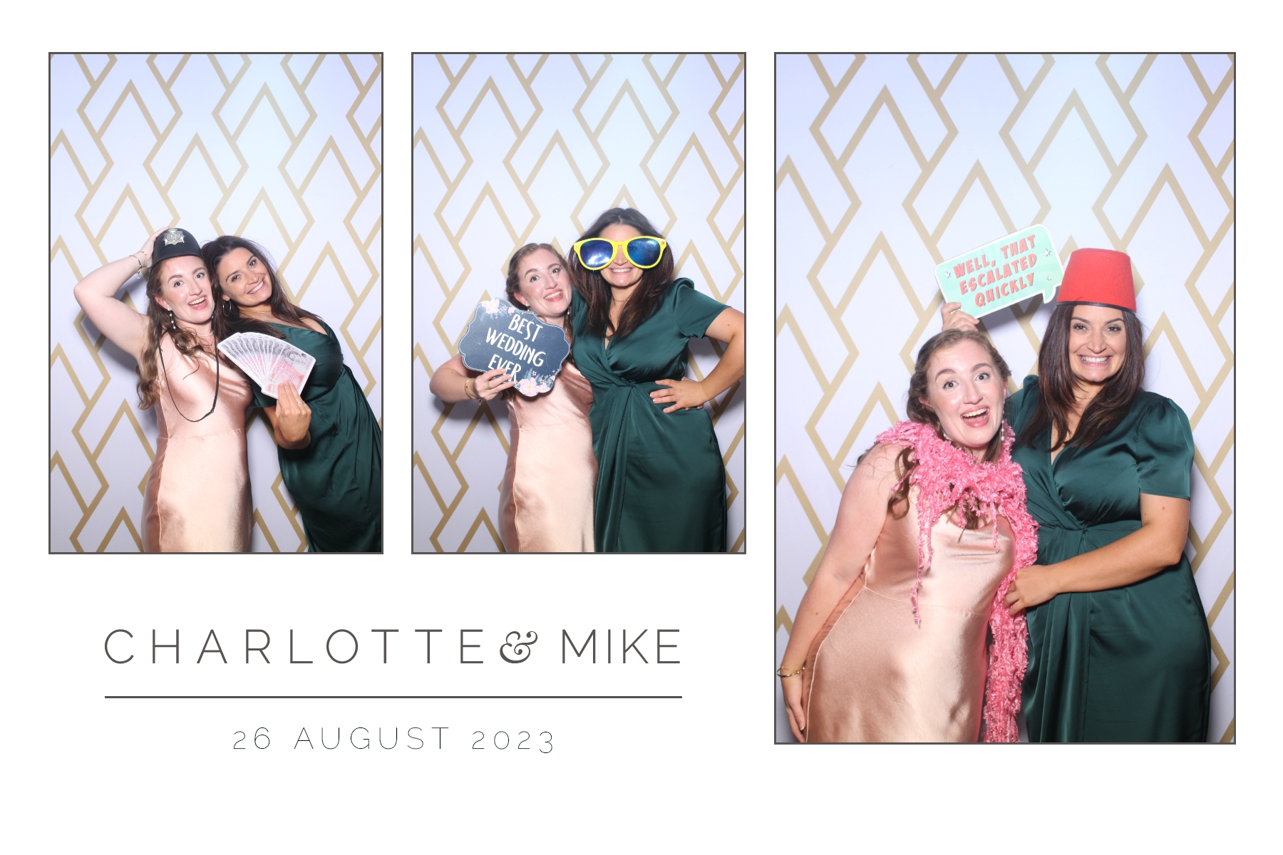 Charlotte and Mike | View more photos from the event at gallery.blissbooth.co.uk/u/BlissBooth/Charlotte-and-Mike