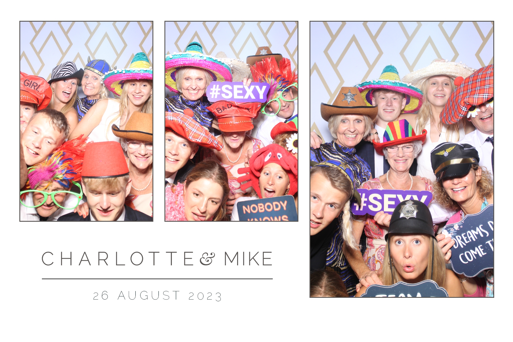 Charlotte and Mike | View more photos from the event at gallery.blissbooth.co.uk/u/BlissBooth/Charlotte-and-Mike
