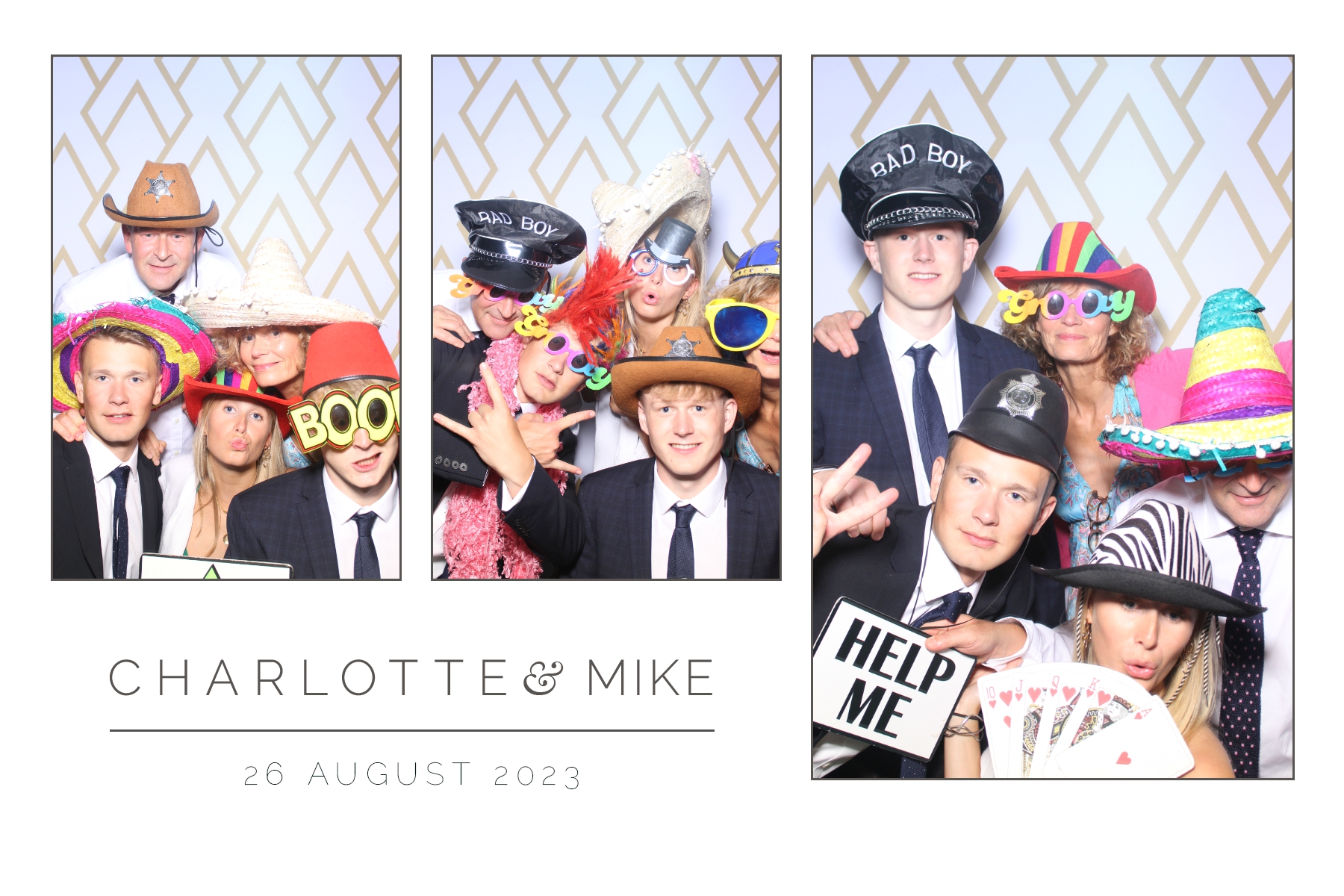 Charlotte and Mike | View more photos from the event at gallery.blissbooth.co.uk/u/BlissBooth/Charlotte-and-Mike