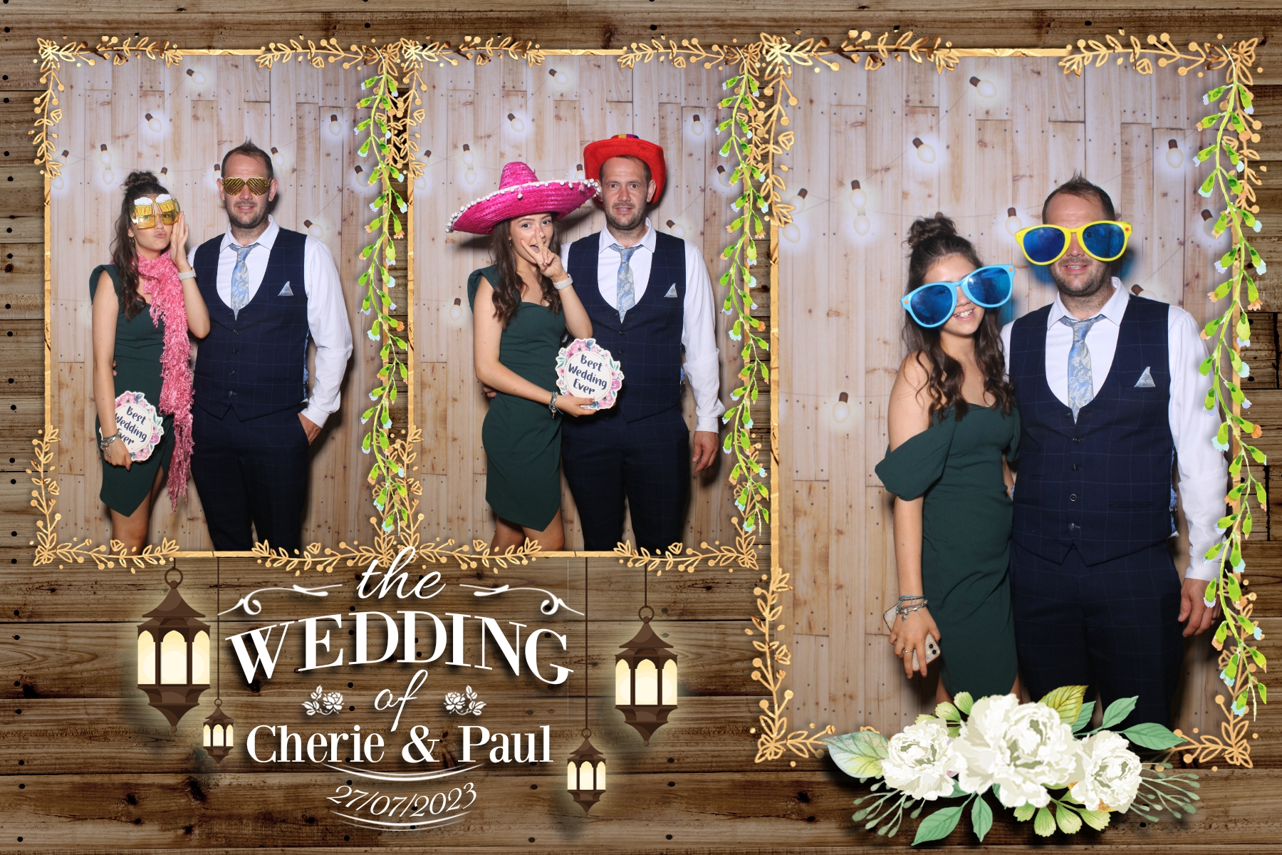 Cherie & Paul | View more photos from the event at gallery.blissbooth.co.uk/u/BlissBooth/Cherie-Paul