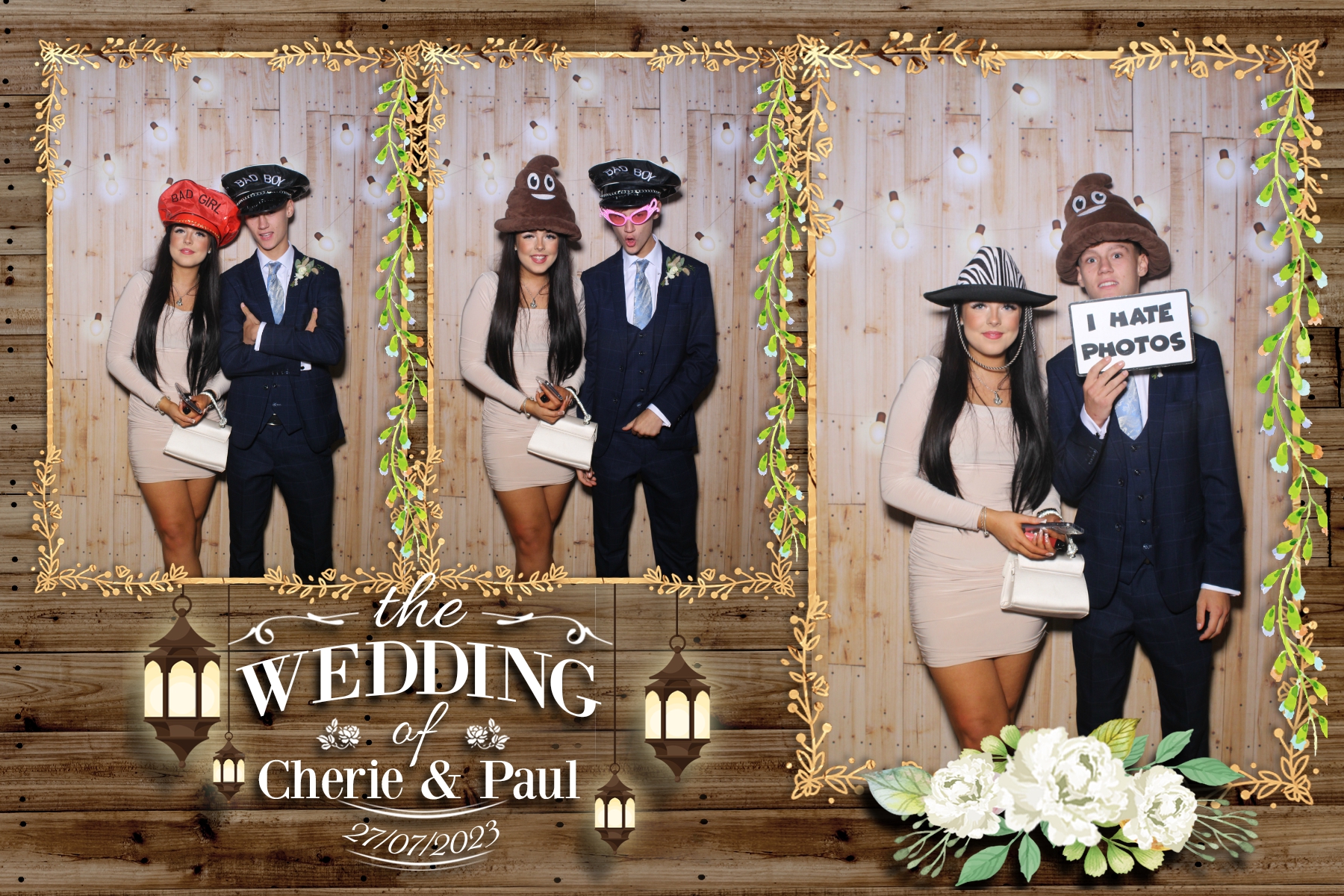 Cherie & Paul | View more photos from the event at gallery.blissbooth.co.uk/u/BlissBooth/Cherie-Paul