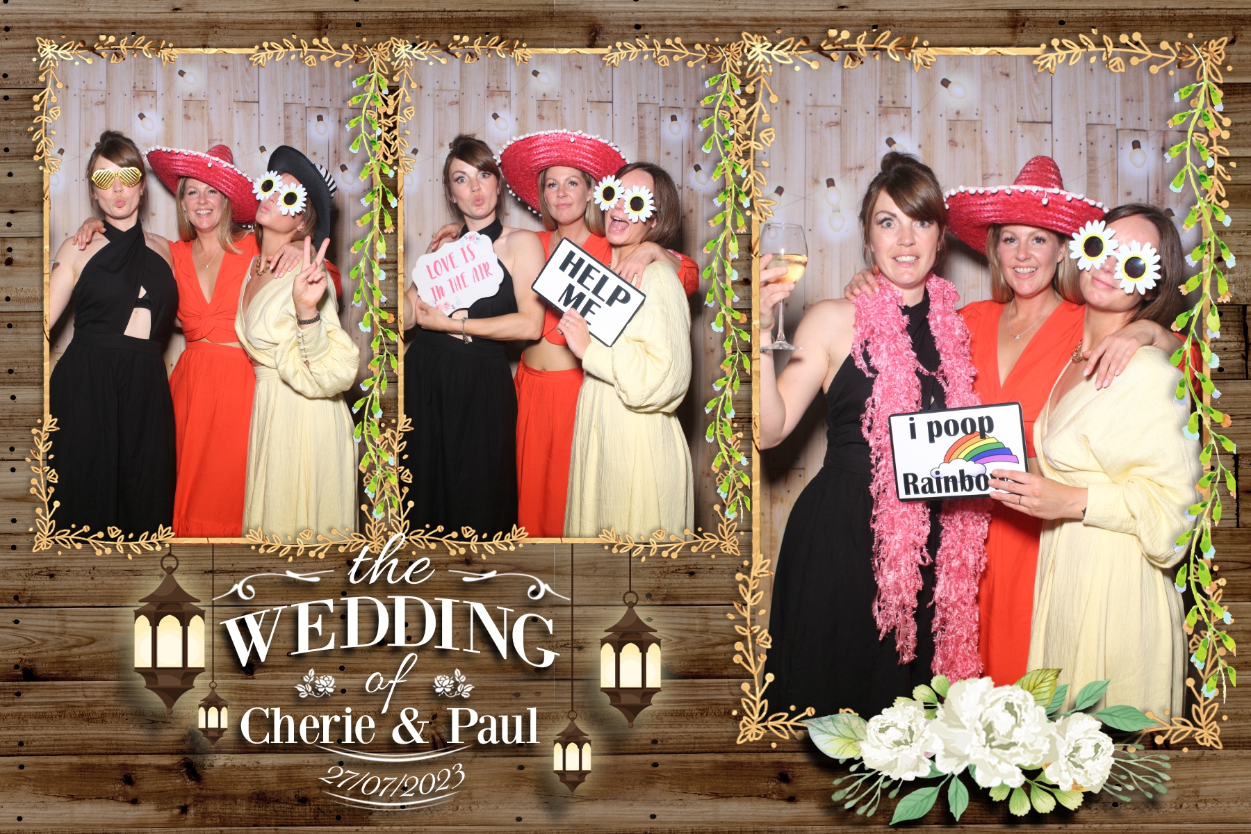 Cherie & Paul | View more photos from the event at gallery.blissbooth.co.uk/u/BlissBooth/Cherie-Paul