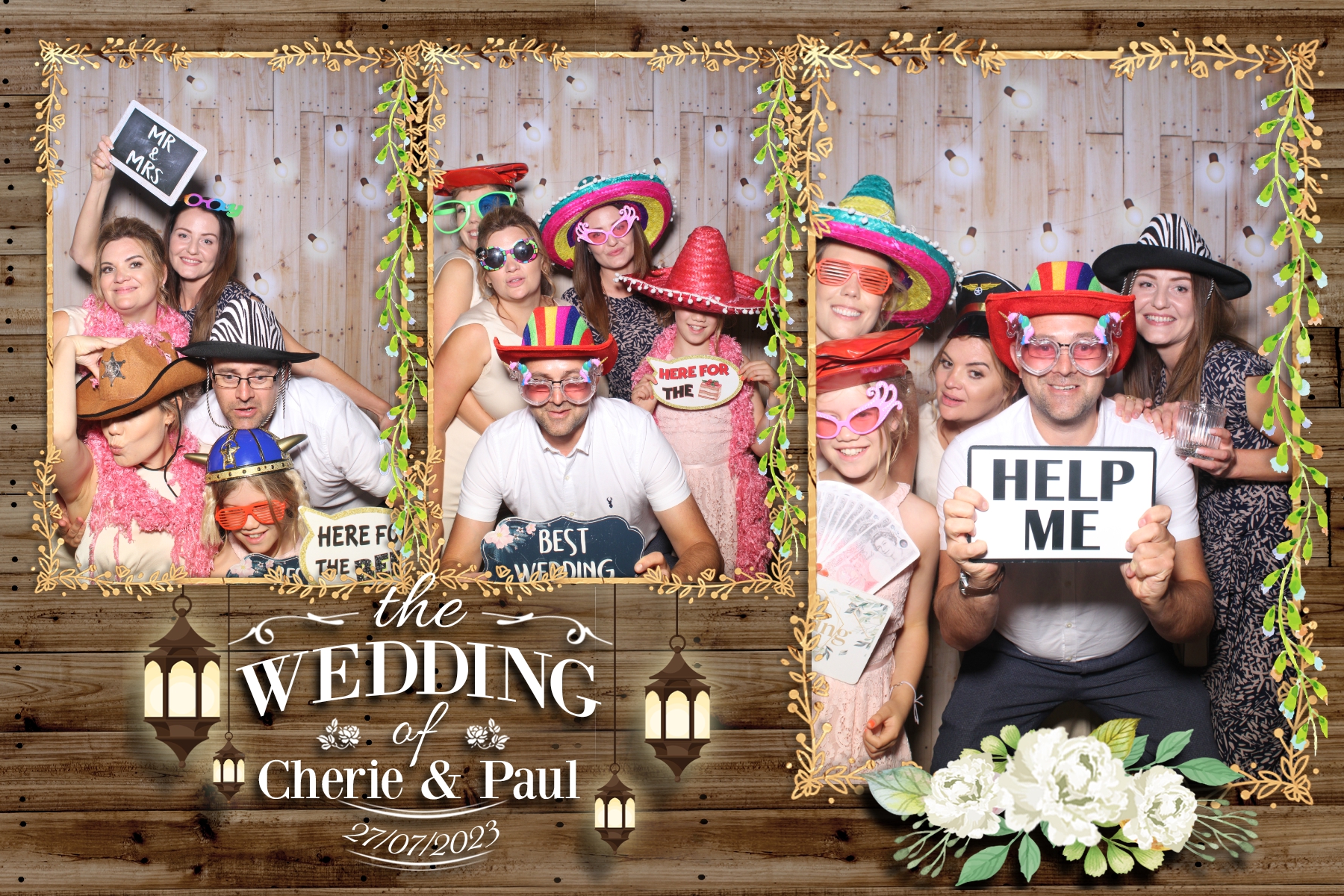 Cherie & Paul | View more photos from the event at gallery.blissbooth.co.uk/u/BlissBooth/Cherie-Paul