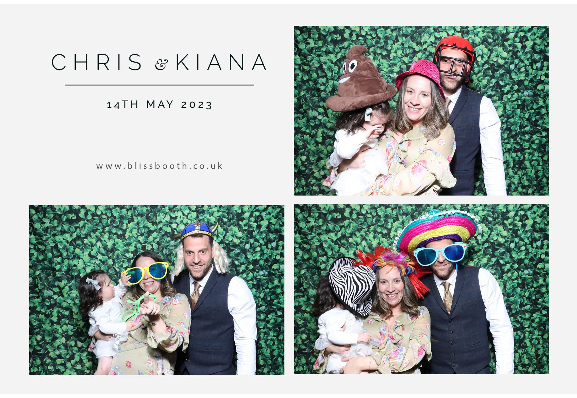 Chris & Kiana | View more photos from the event at gallery.blissbooth.co.uk/u/BlissBooth/Chris-Kiana