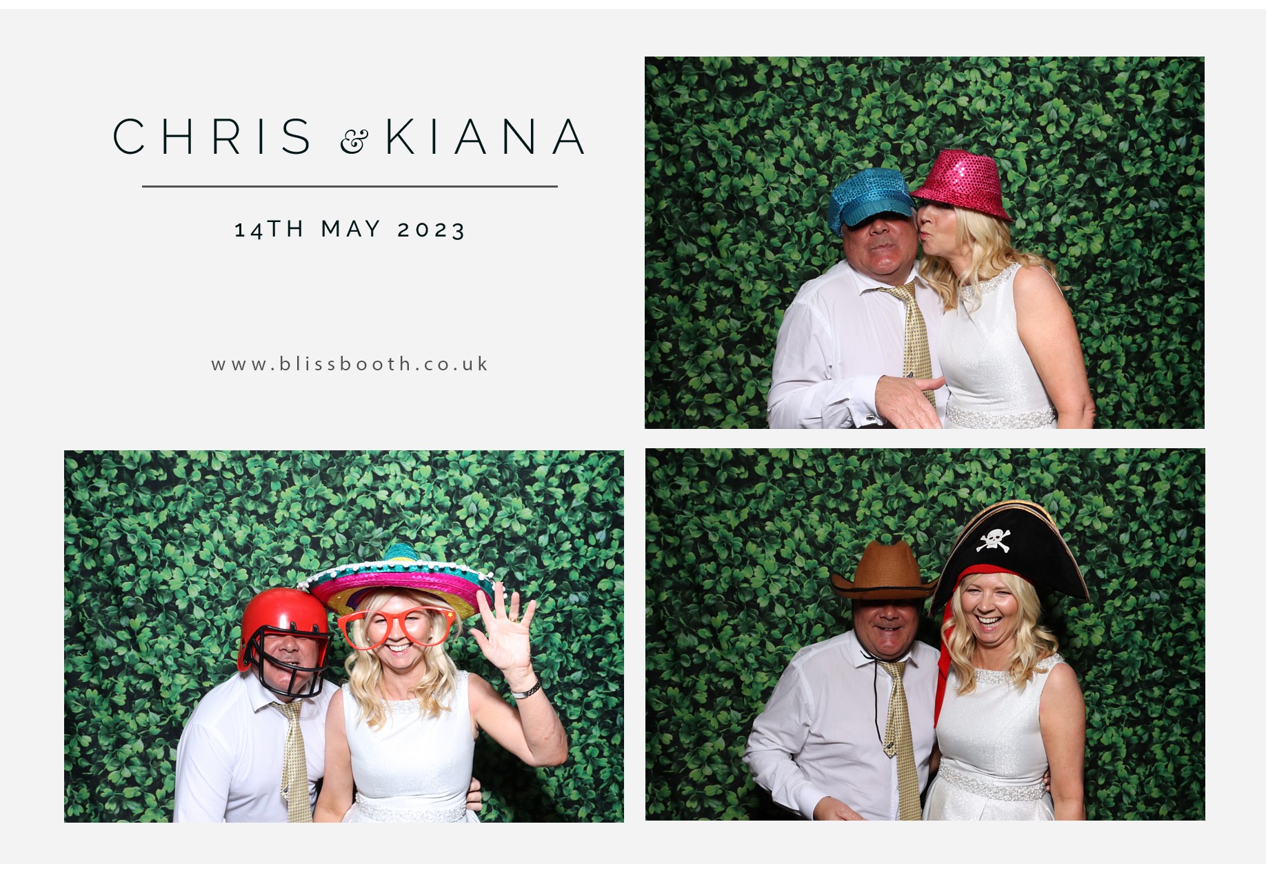 Chris & Kiana | View more photos from the event at gallery.blissbooth.co.uk/u/BlissBooth/Chris-Kiana