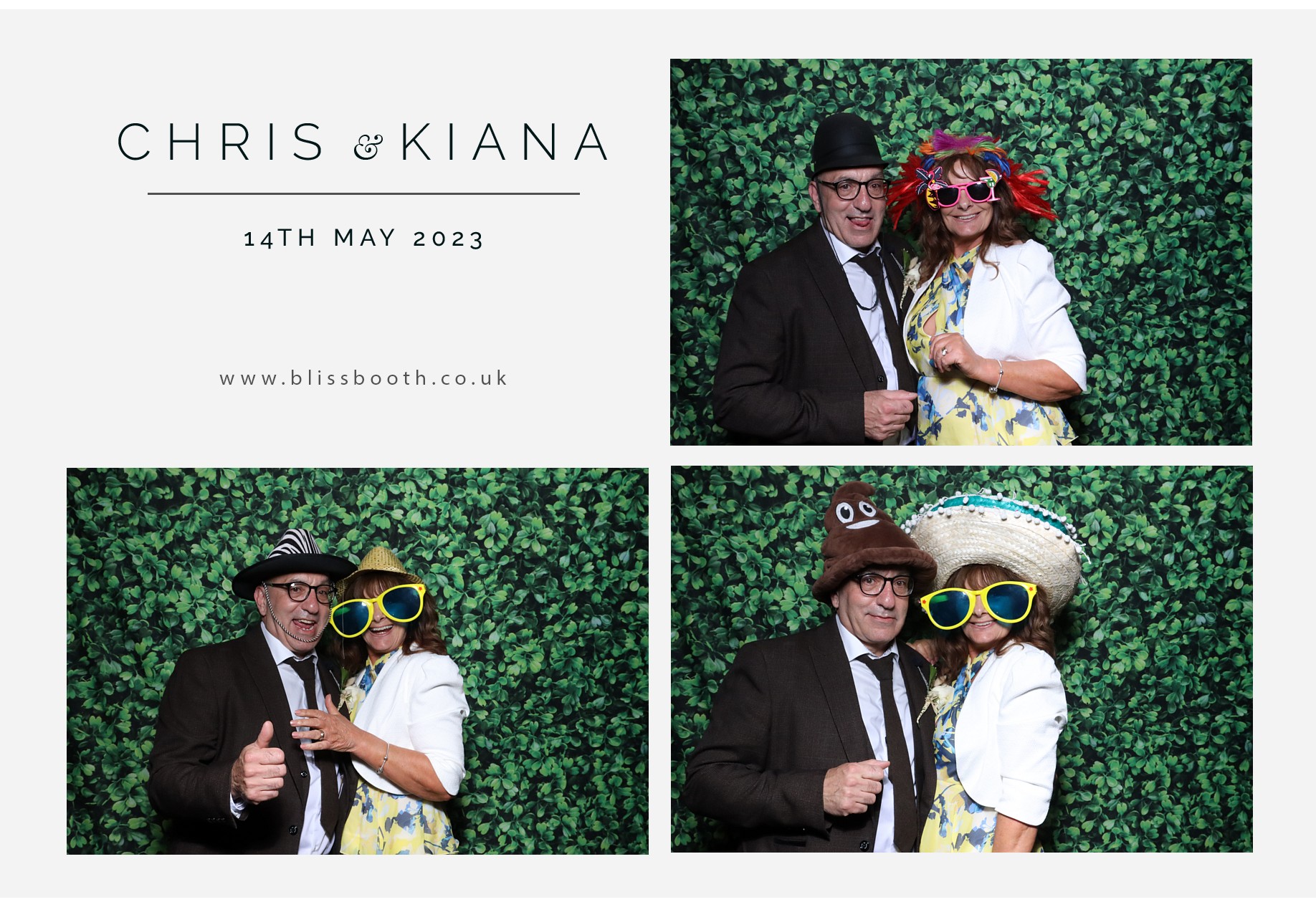 Chris & Kiana | View more photos from the event at gallery.blissbooth.co.uk/u/BlissBooth/Chris-Kiana