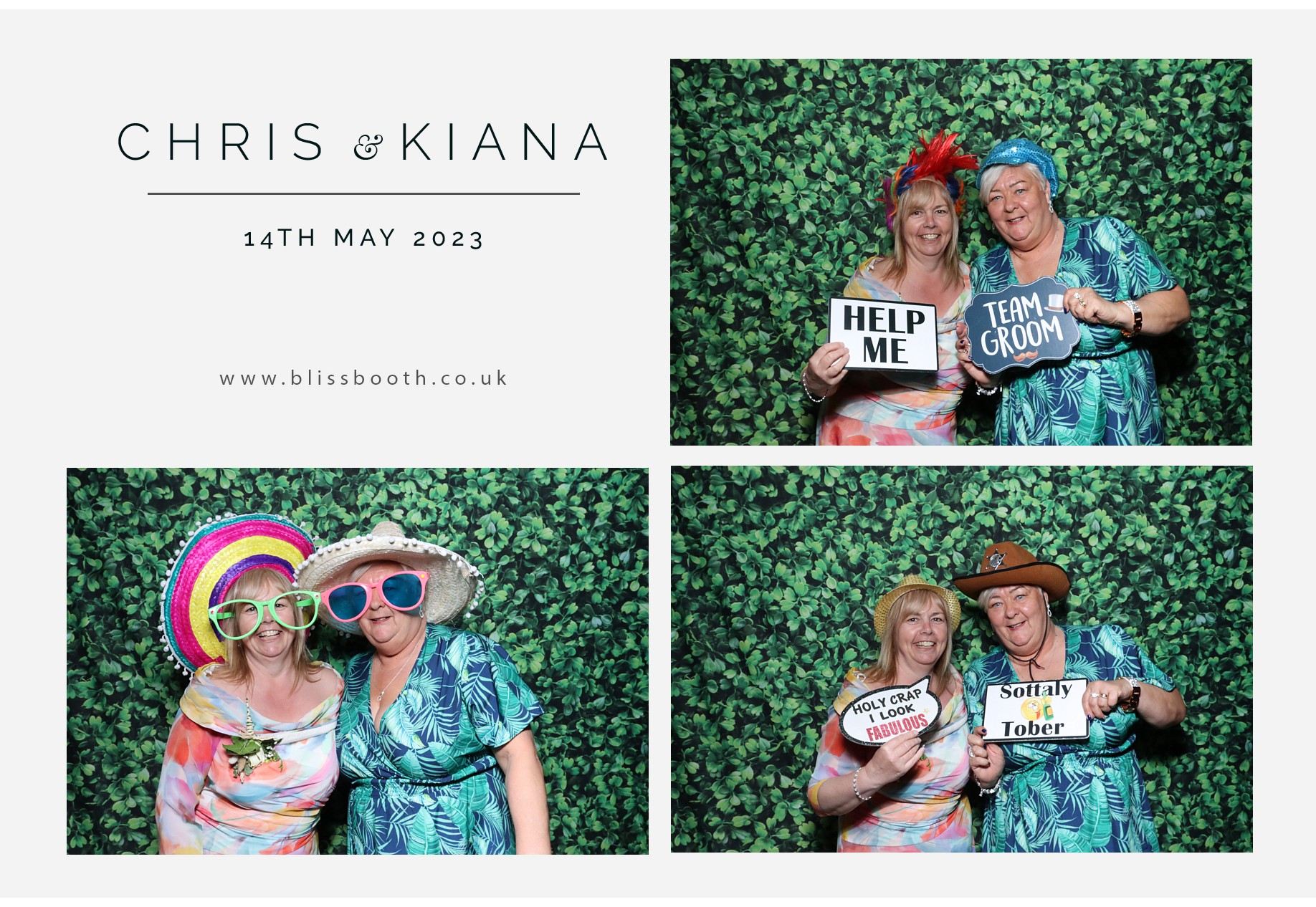 Chris & Kiana | View more photos from the event at gallery.blissbooth.co.uk/u/BlissBooth/Chris-Kiana