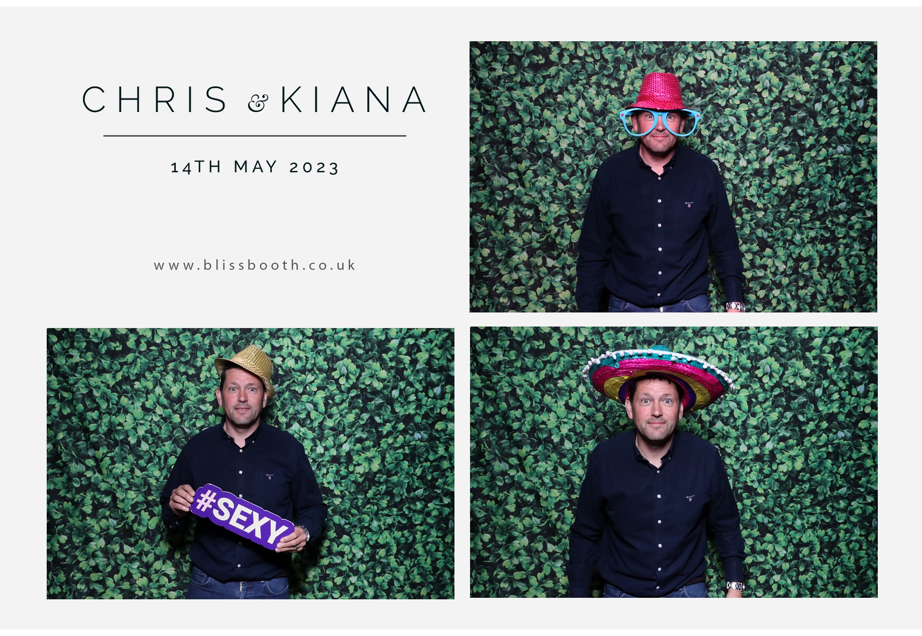 Chris & Kiana | View more photos from the event at gallery.blissbooth.co.uk/u/BlissBooth/Chris-Kiana