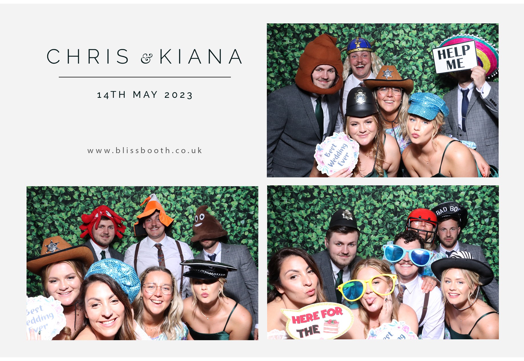 Chris & Kiana | View more photos from the event at gallery.blissbooth.co.uk/u/BlissBooth/Chris-Kiana