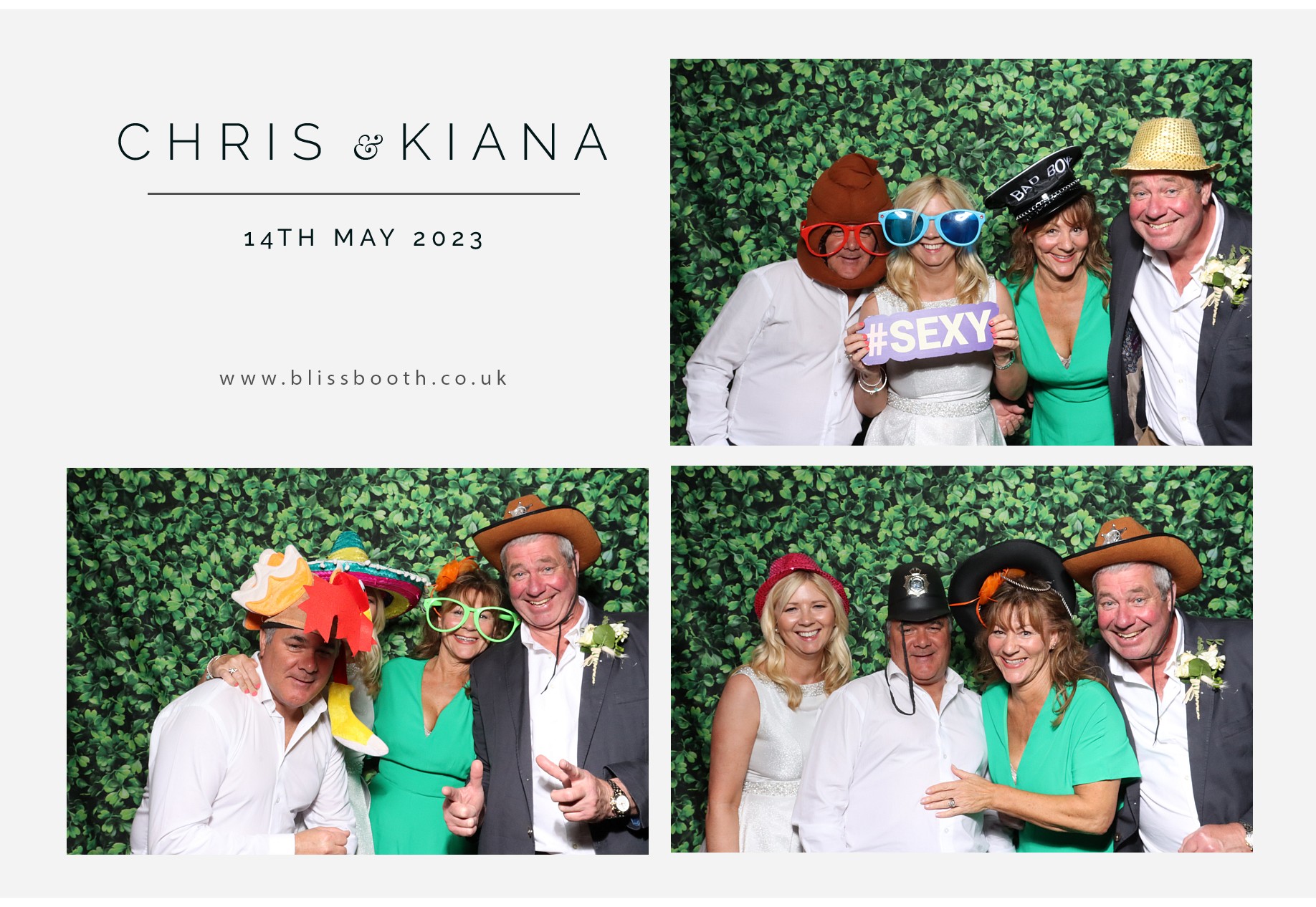 Chris & Kiana | View more photos from the event at gallery.blissbooth.co.uk/u/BlissBooth/Chris-Kiana