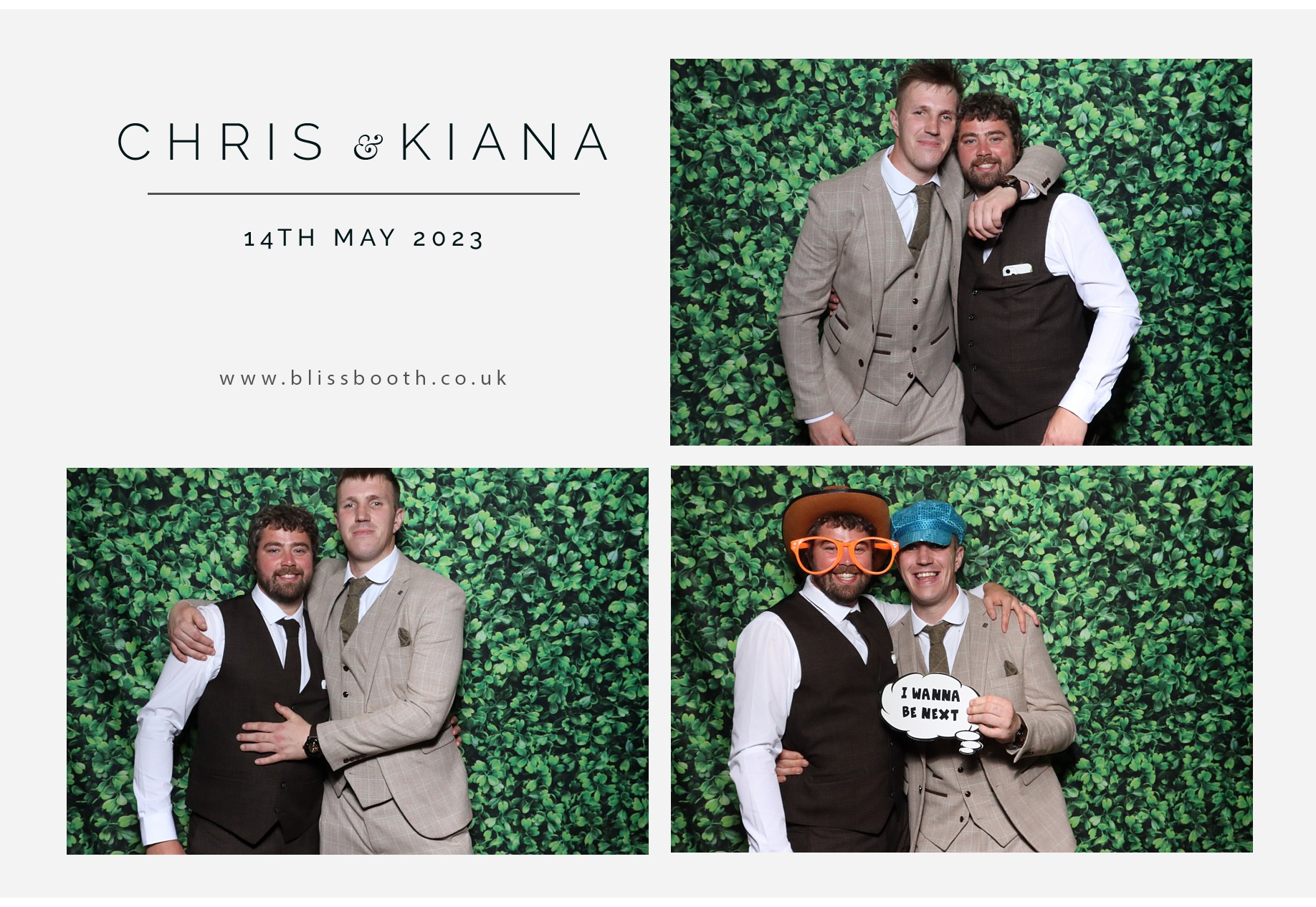 Chris & Kiana | View more photos from the event at gallery.blissbooth.co.uk/u/BlissBooth/Chris-Kiana