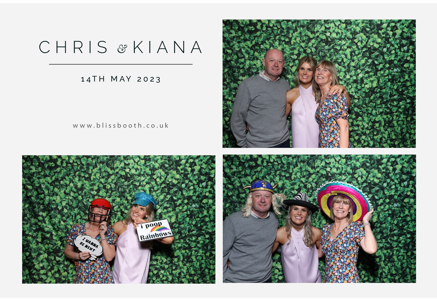 Chris & Kiana | View more photos from the event at gallery.blissbooth.co.uk/u/BlissBooth/Chris-Kiana