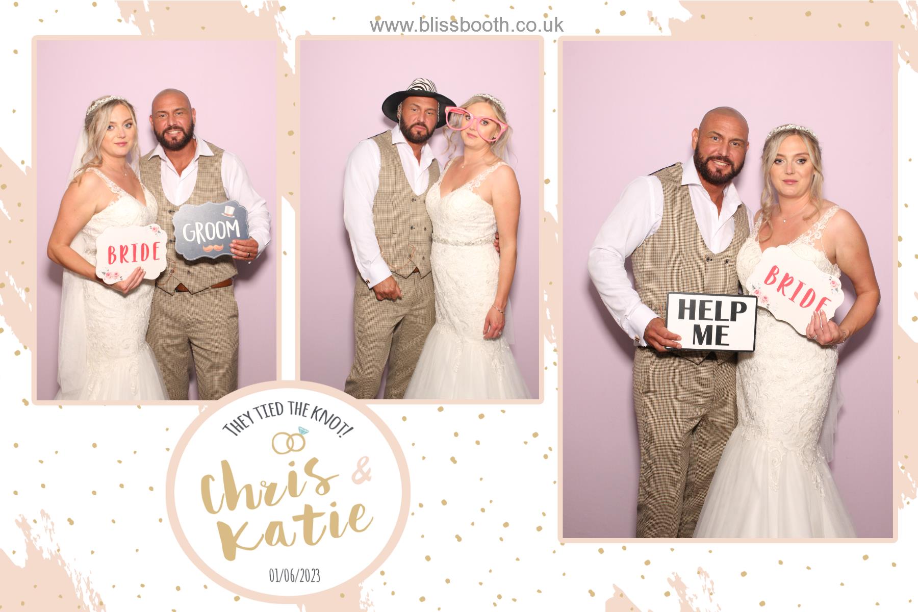 Chris and Katie | View more photos from the event at gallery.blissbooth.co.uk/u/BlissBooth/Chris-and-Katie