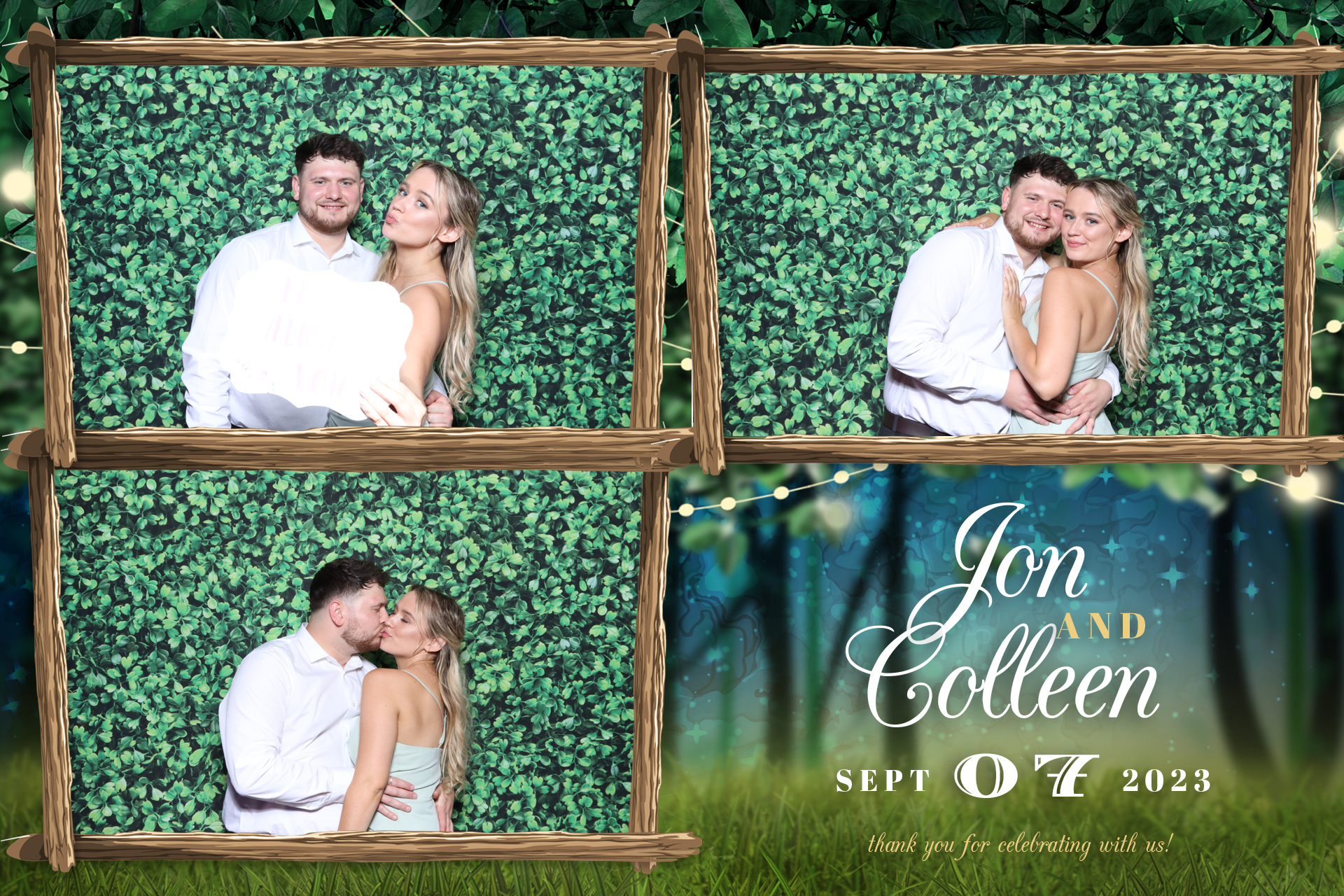 Colleen and Jon | View more photos from the event at gallery.blissbooth.co.uk/u/BlissBooth/Colleen-and-Jon