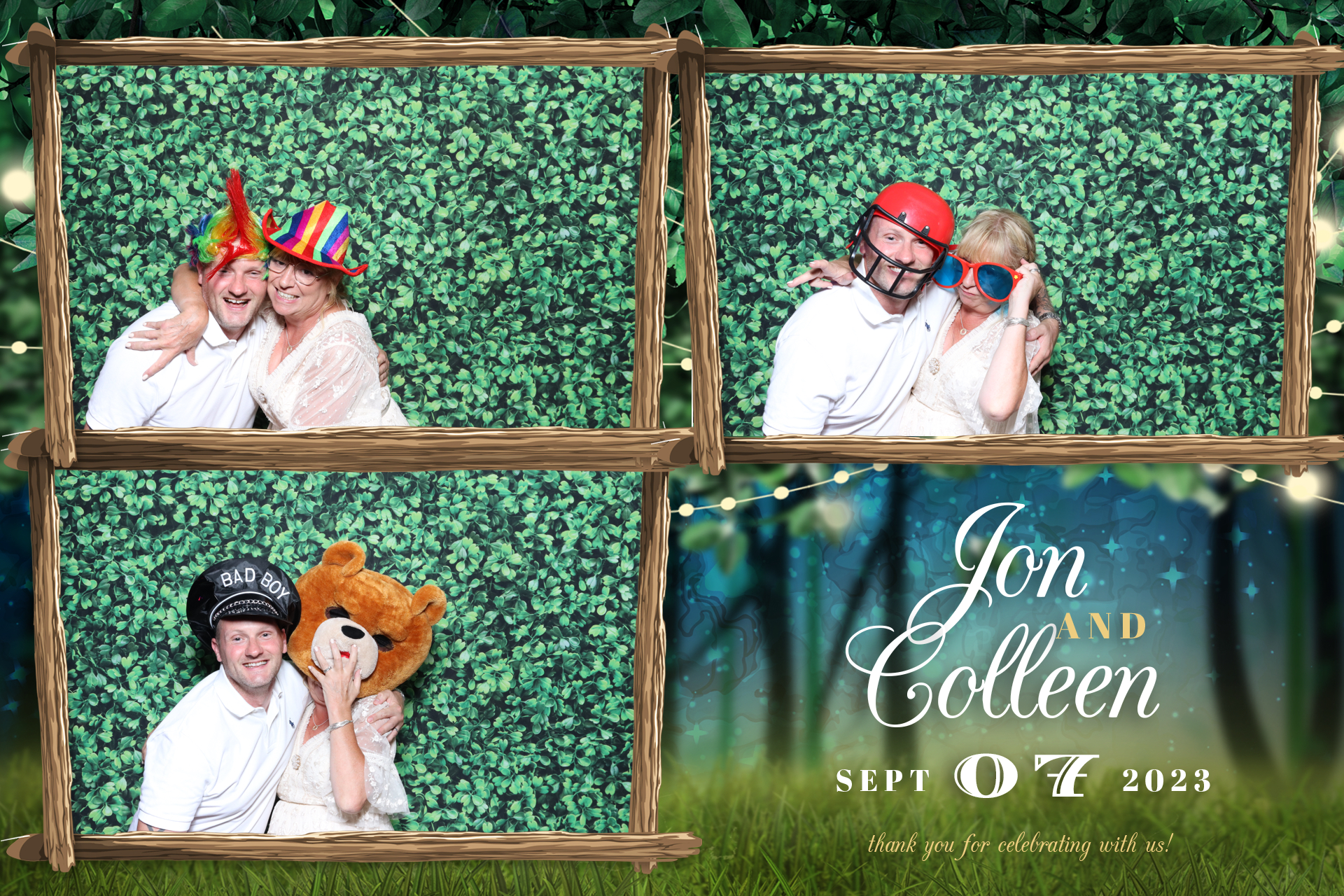 Colleen and Jon | View more photos from the event at gallery.blissbooth.co.uk/u/BlissBooth/Colleen-and-Jon