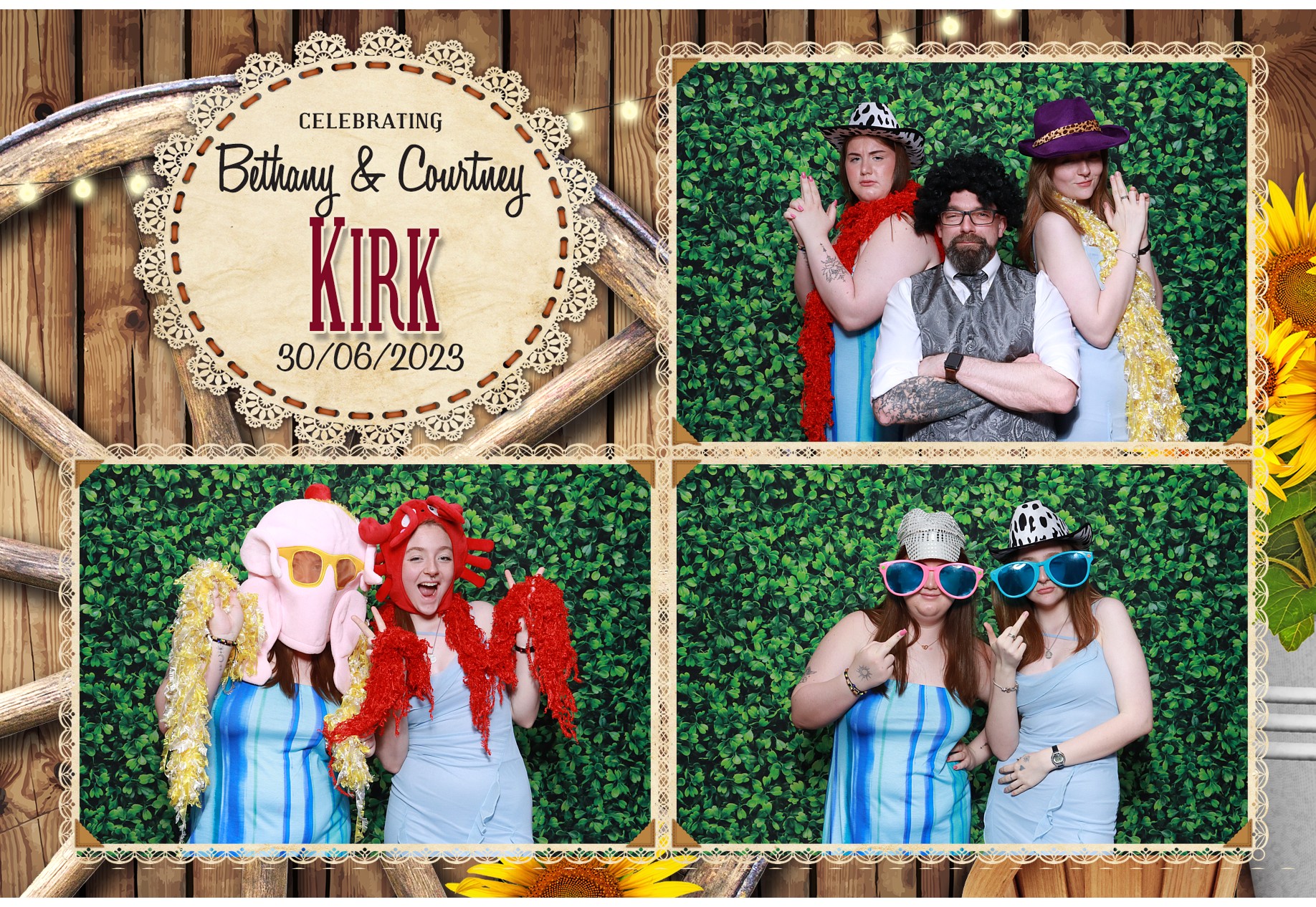 Courtney and Bethany | View more photos from the event at gallery.blissbooth.co.uk/u/BlissBooth/Courtney-and-Bethany
